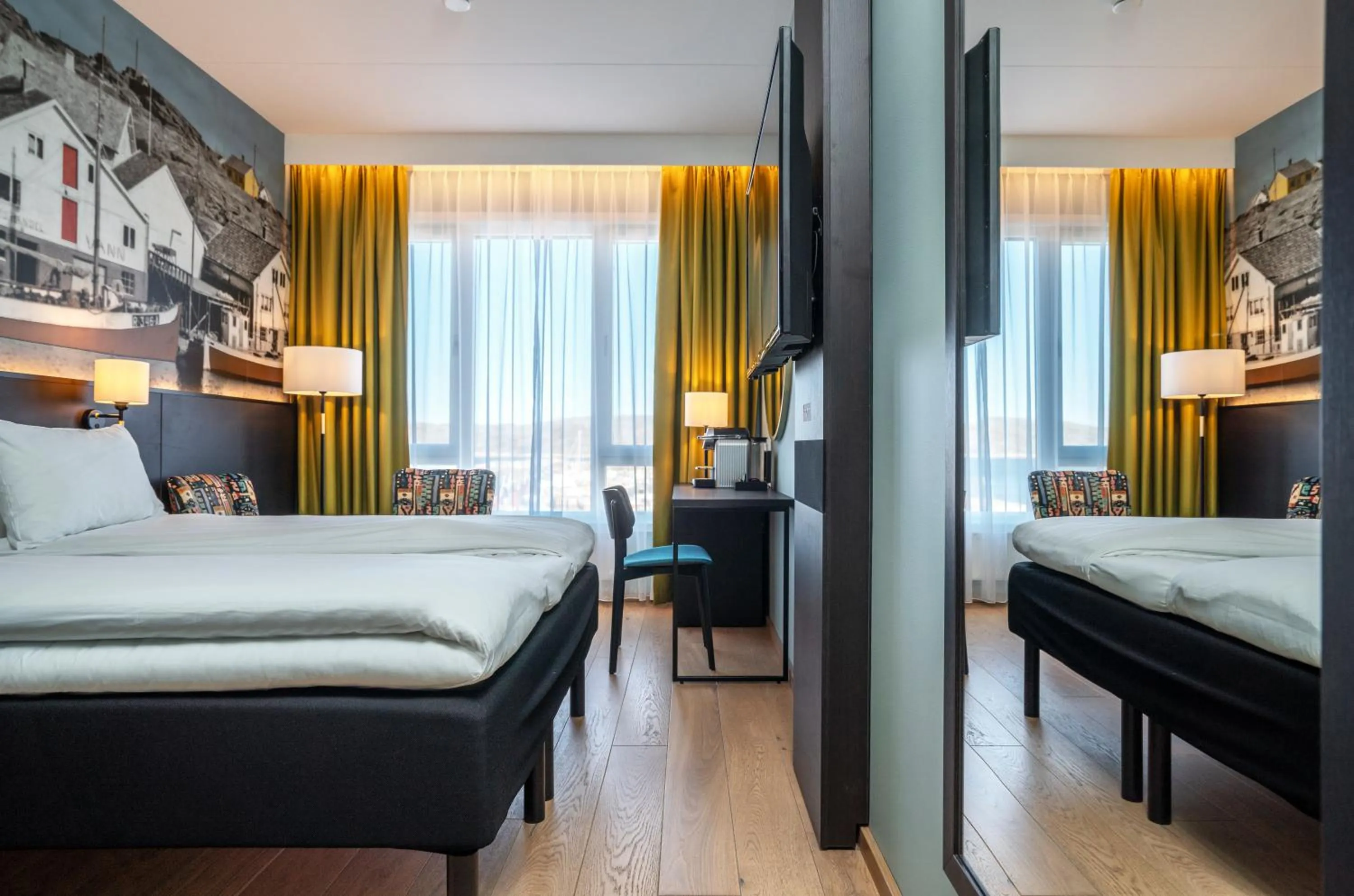 Bed in Thon Hotel Nordlys