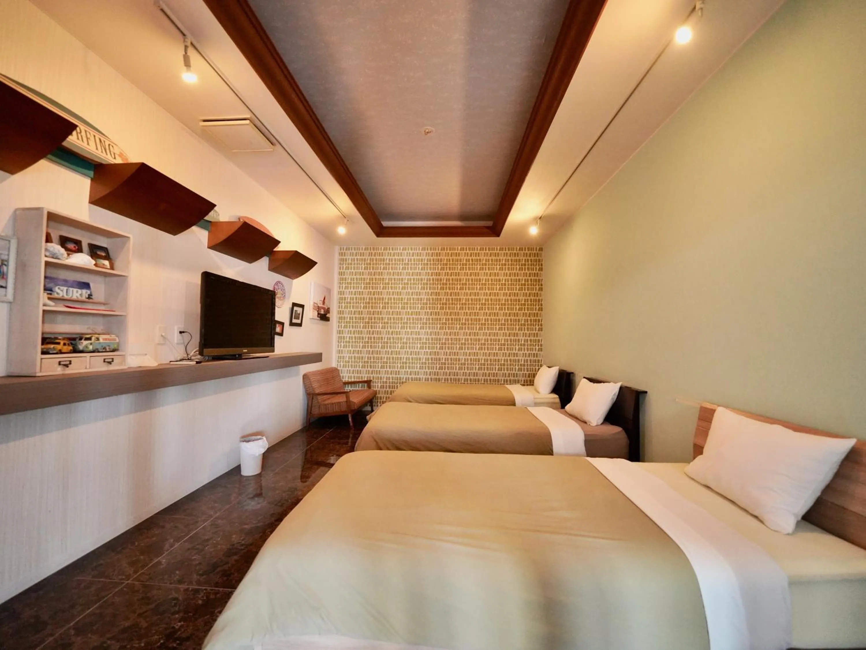 Bed in Araha Resort Arapana