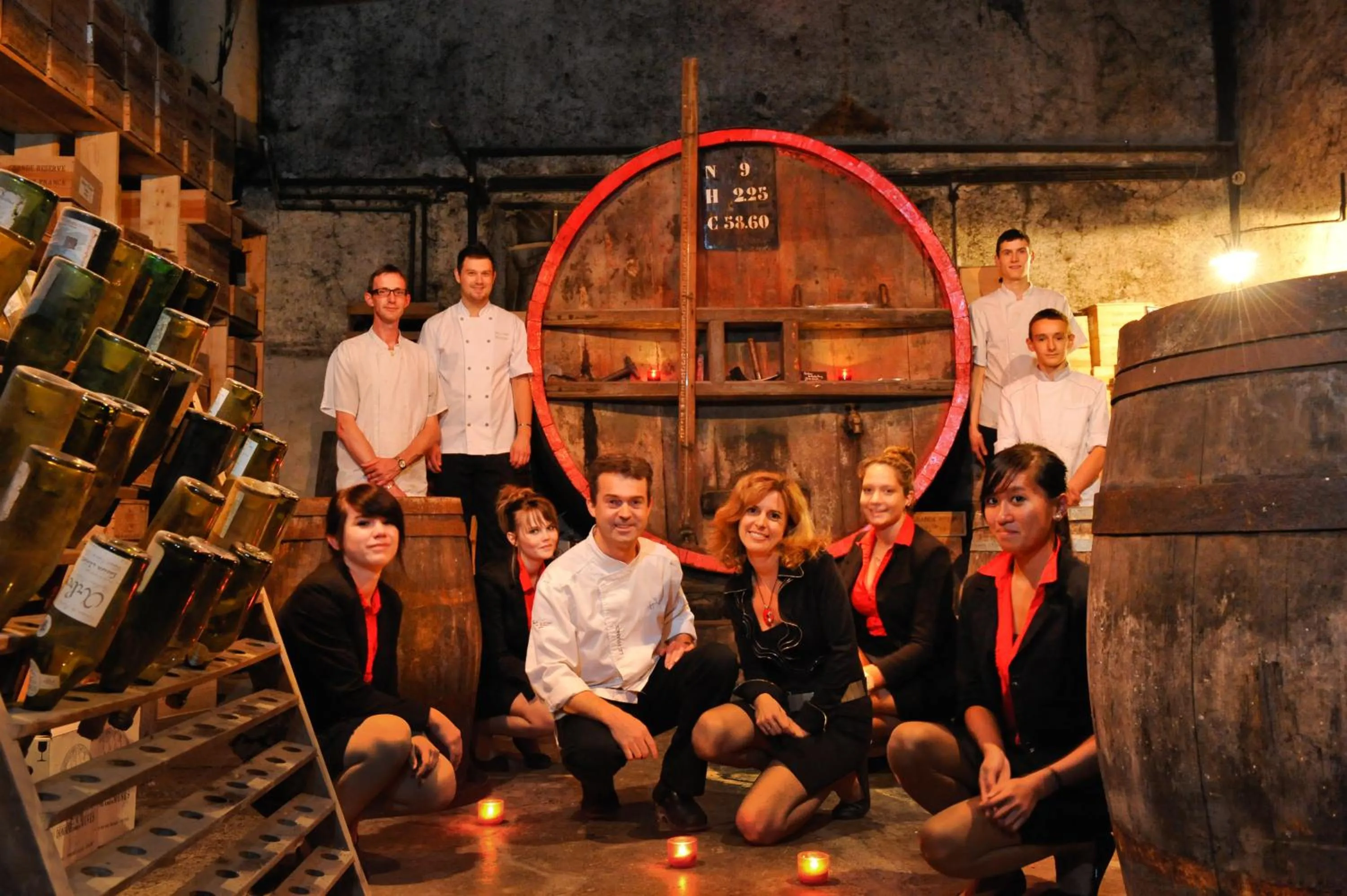 Staff in Logis Hotel Restaurant Le France