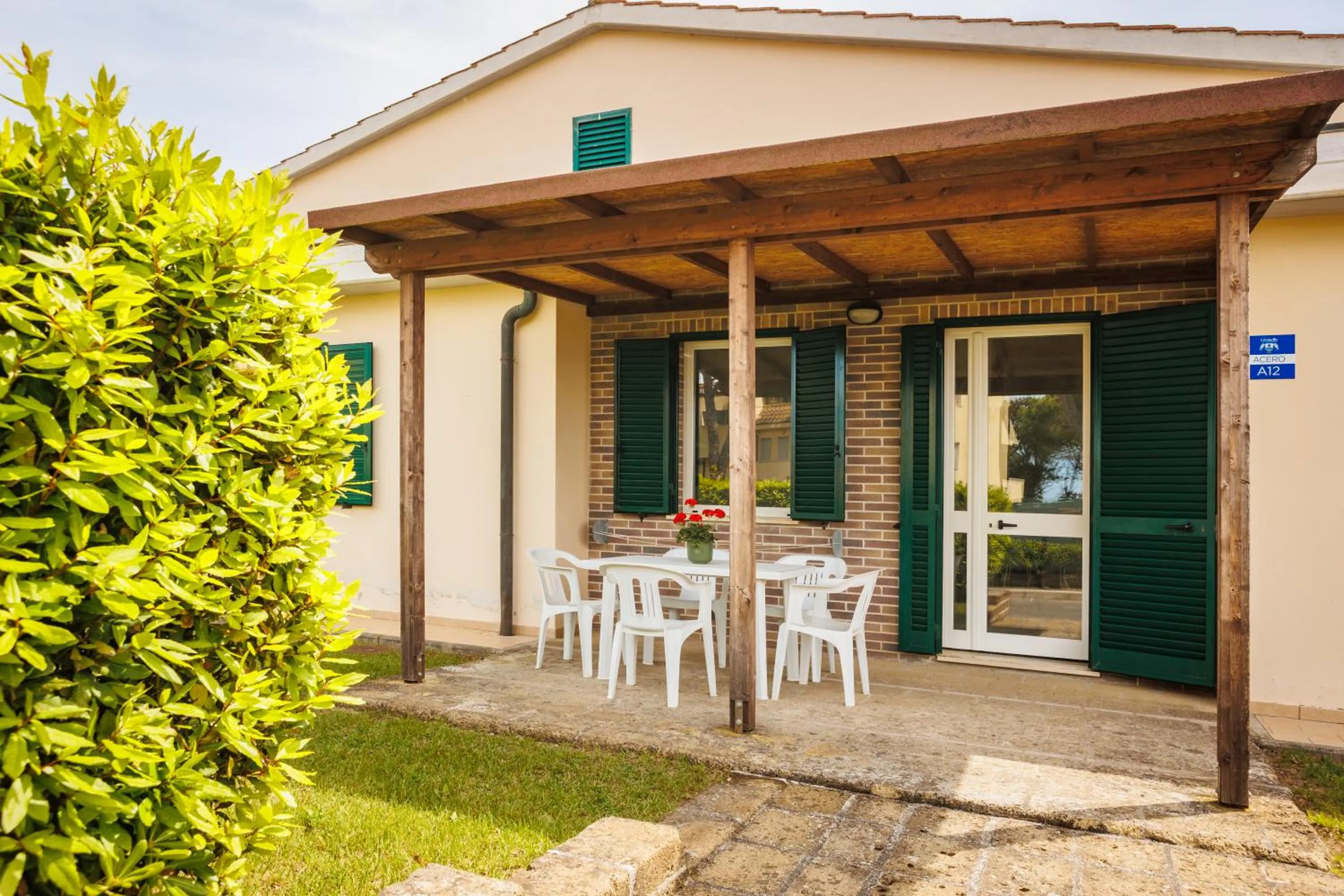 Patio in Villaggio Turistico La Cecinella