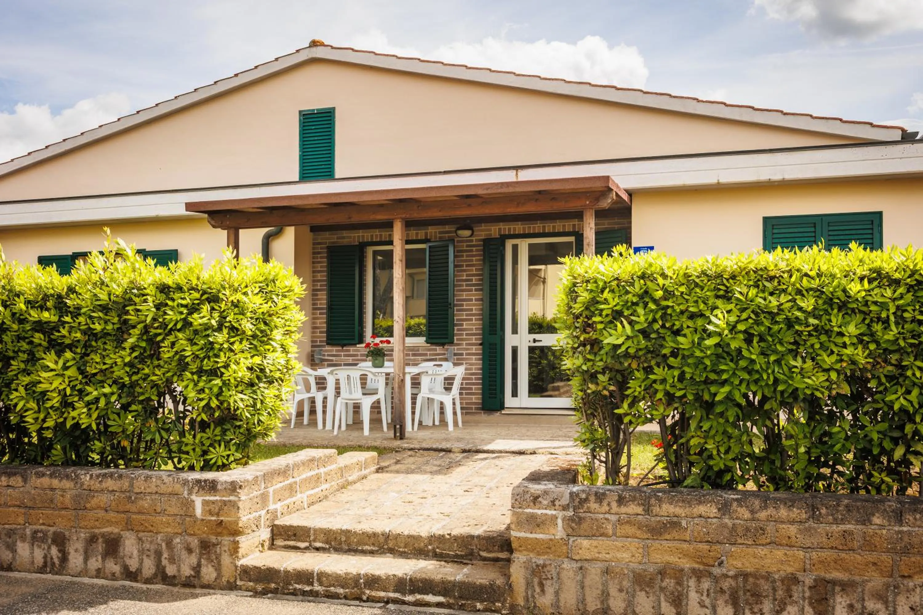 Patio in Villaggio Turistico La Cecinella