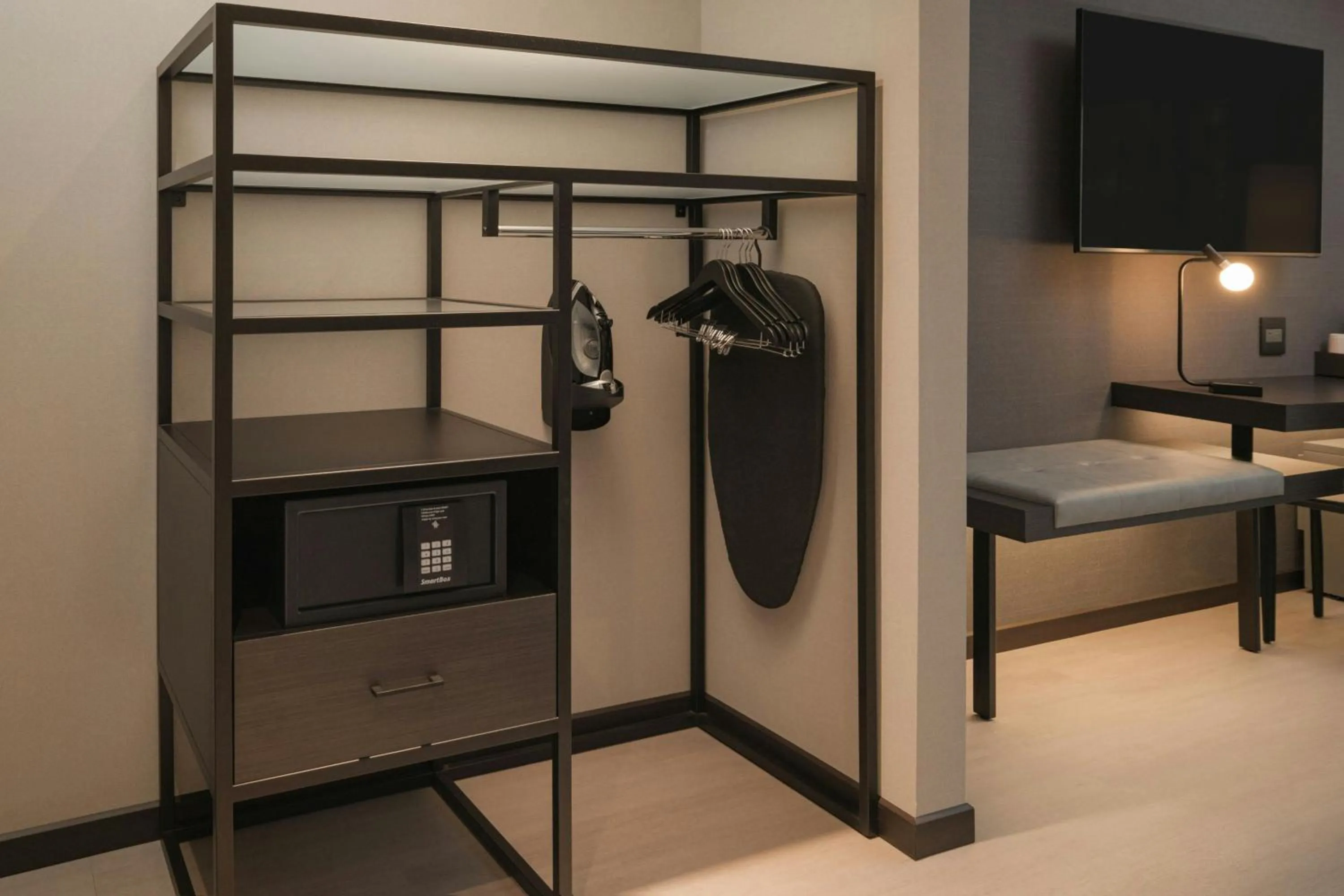 Photo of the whole room, Bed in AC Hotel Asheville Biltmore Village