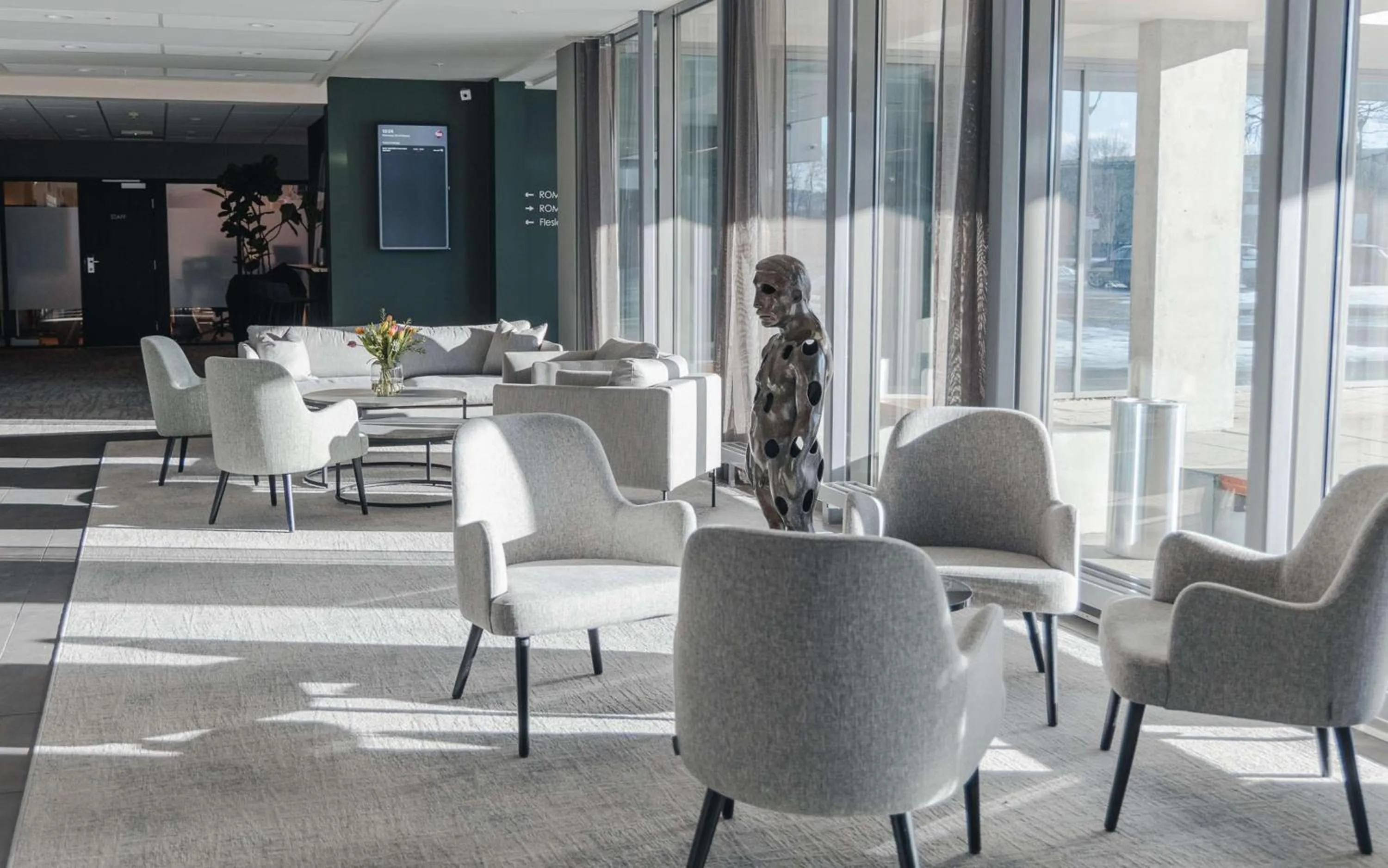 Lobby or reception in Best Western Plus Oslo Airport