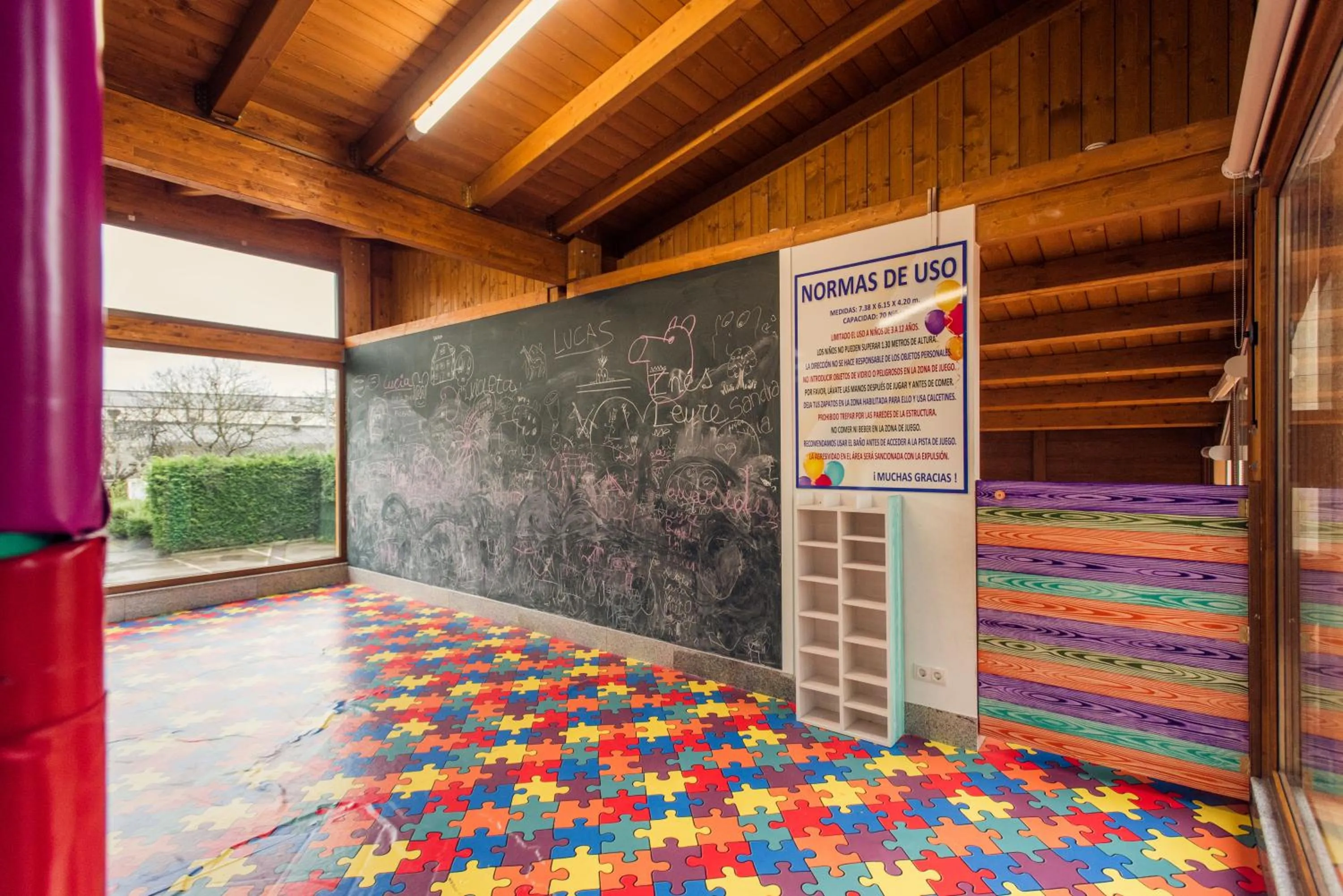 Children play ground in Hotel Spa Villa Pasiega