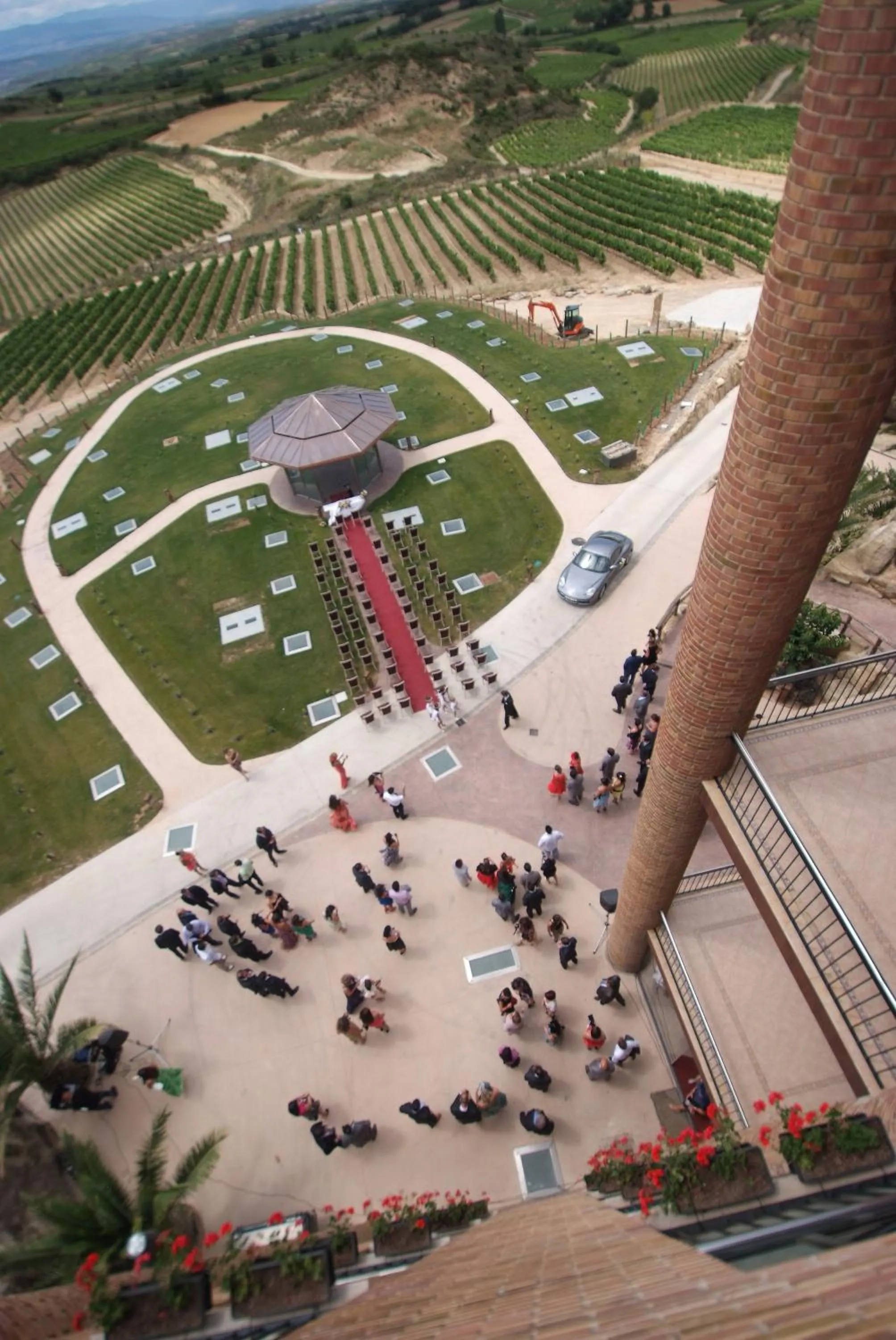 Bird's eye view in Hotel Eguren Ugarte