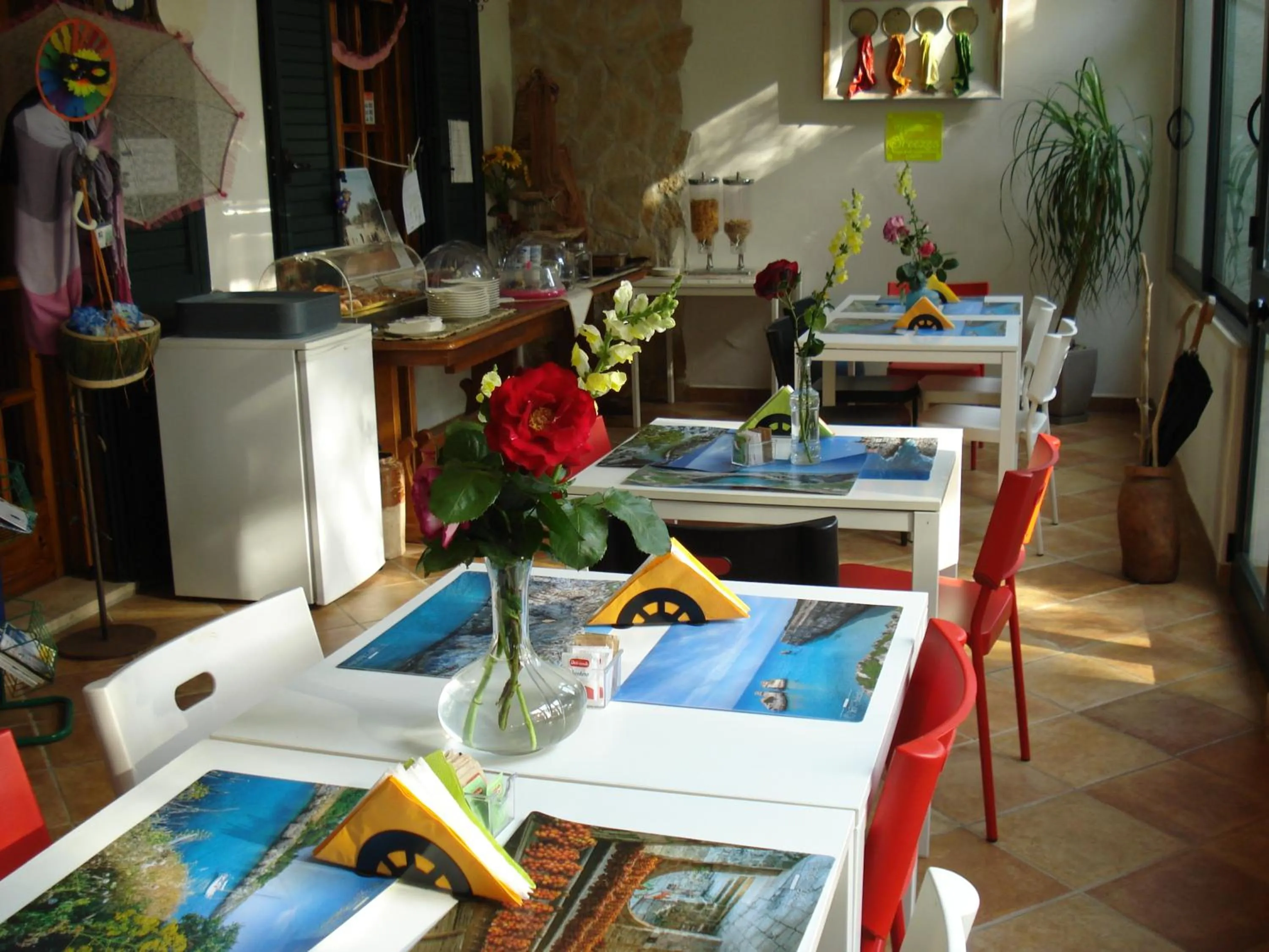 Buffet breakfast in Breezes B&B