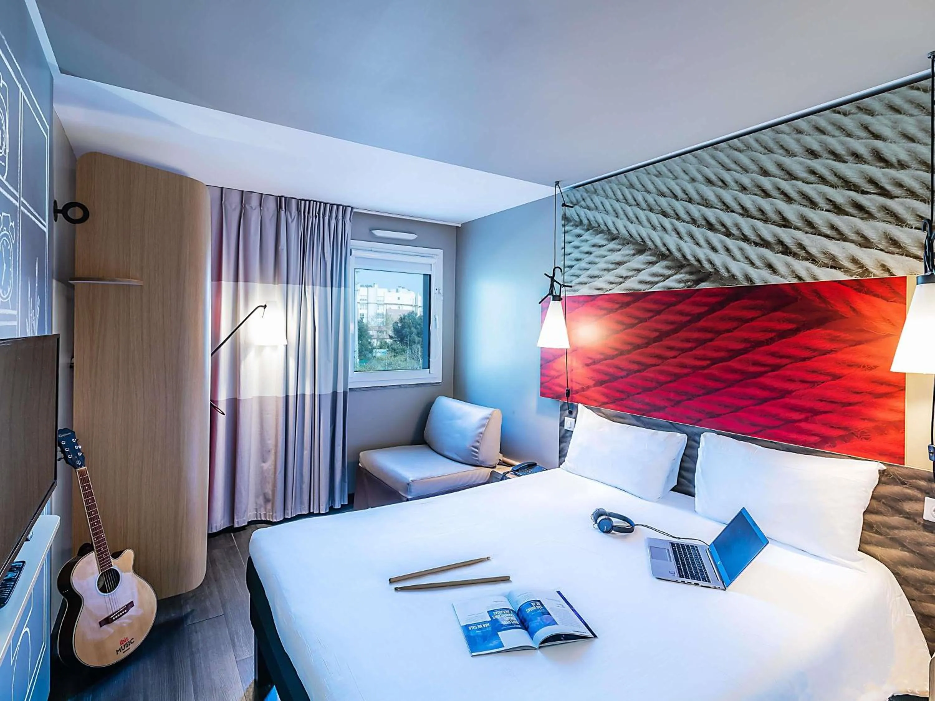 Bedroom, Bed in Hotel ibis Porto Gaia