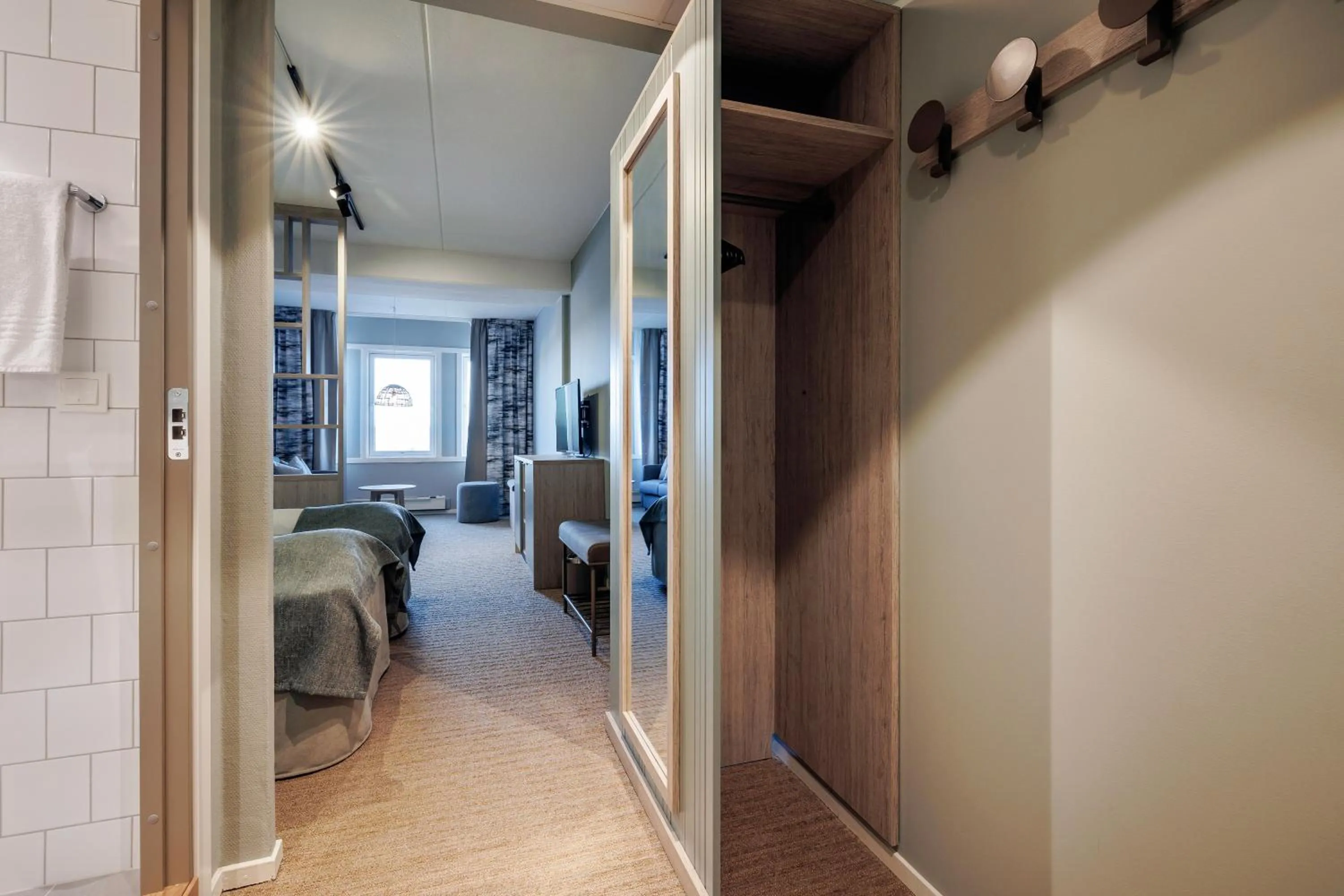 Bed in Quality Hotel Skjærgården