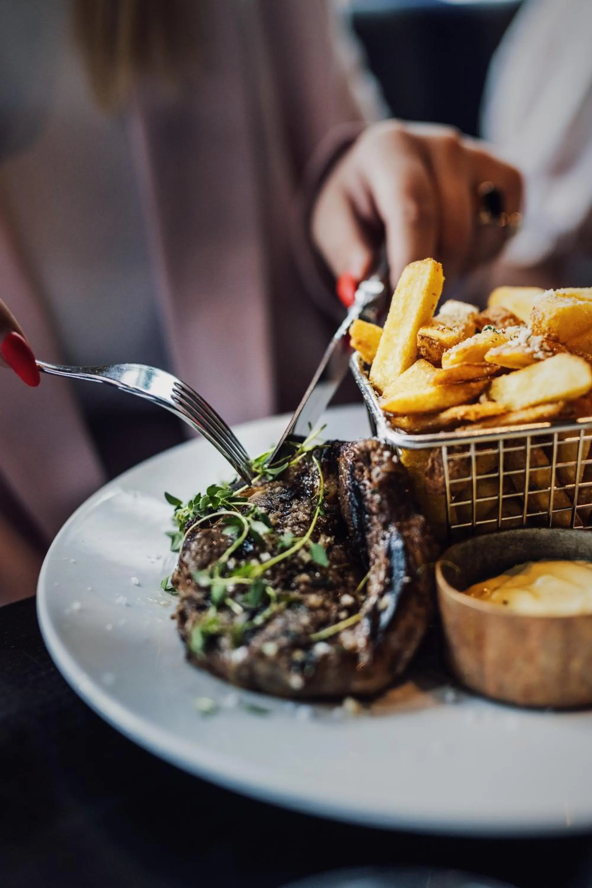 Restaurant/places to eat in Quality Hotel Skjærgården