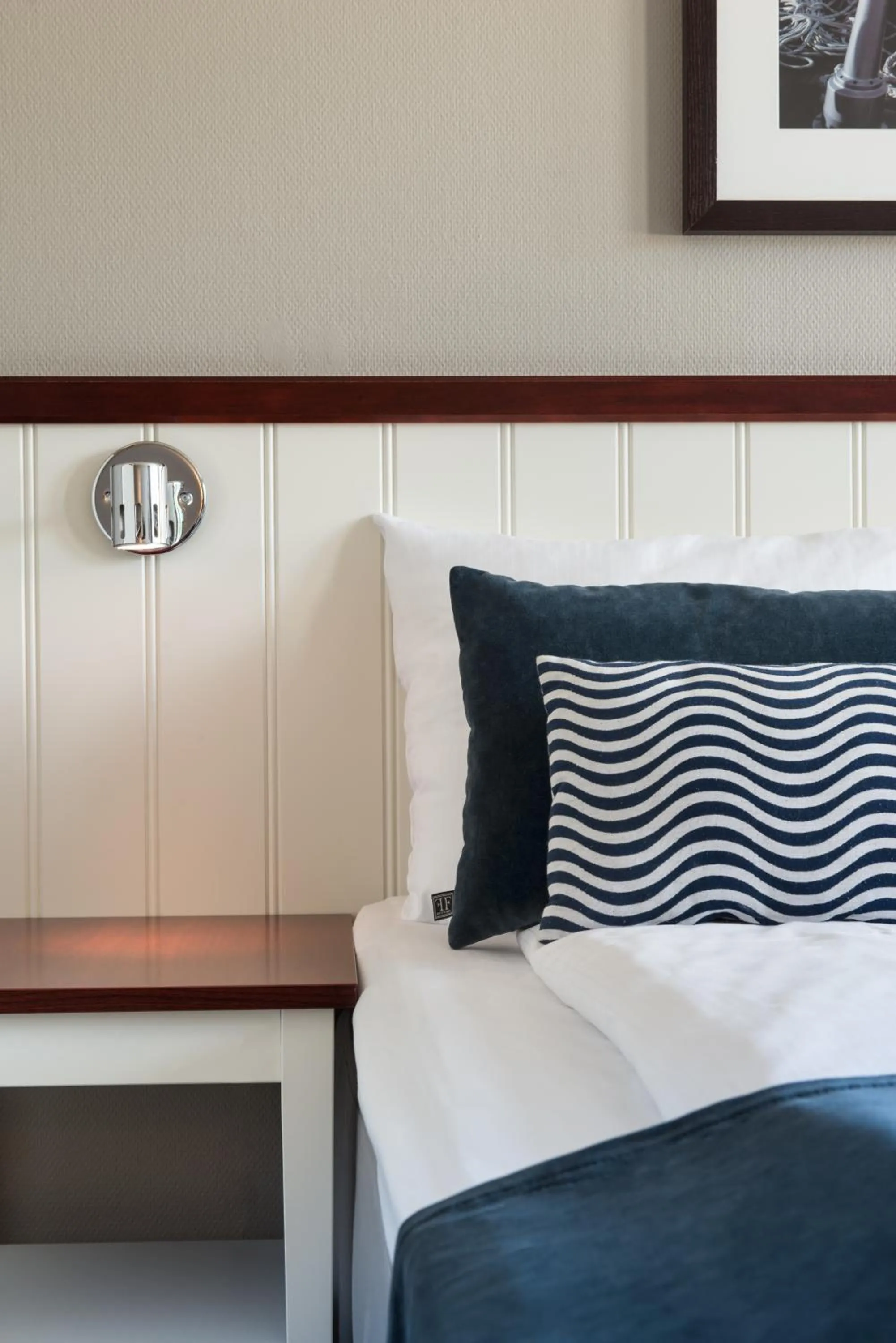 Bed in Quality Hotel Skjærgården