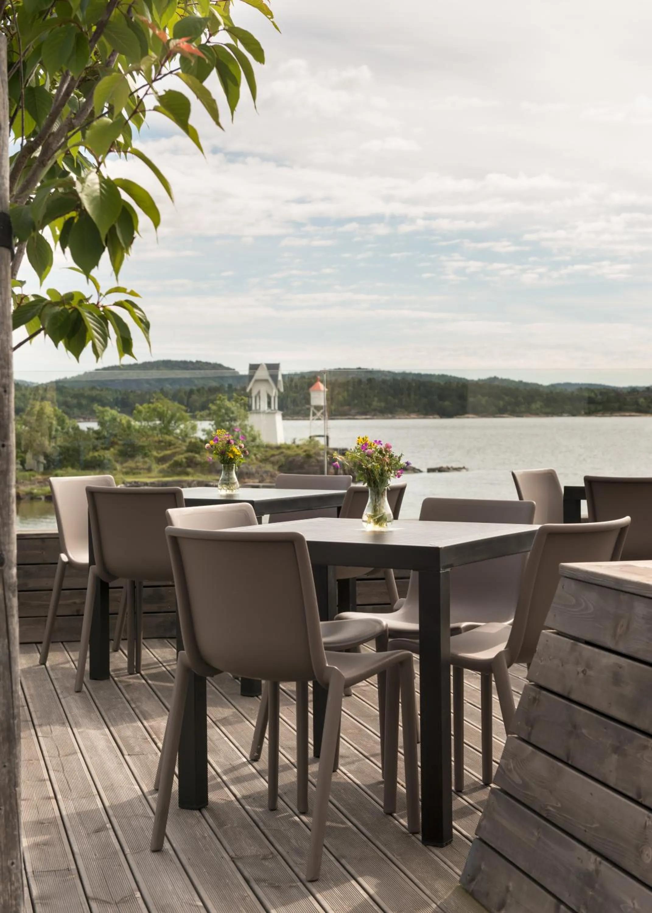 Patio in Quality Hotel Skjærgården
