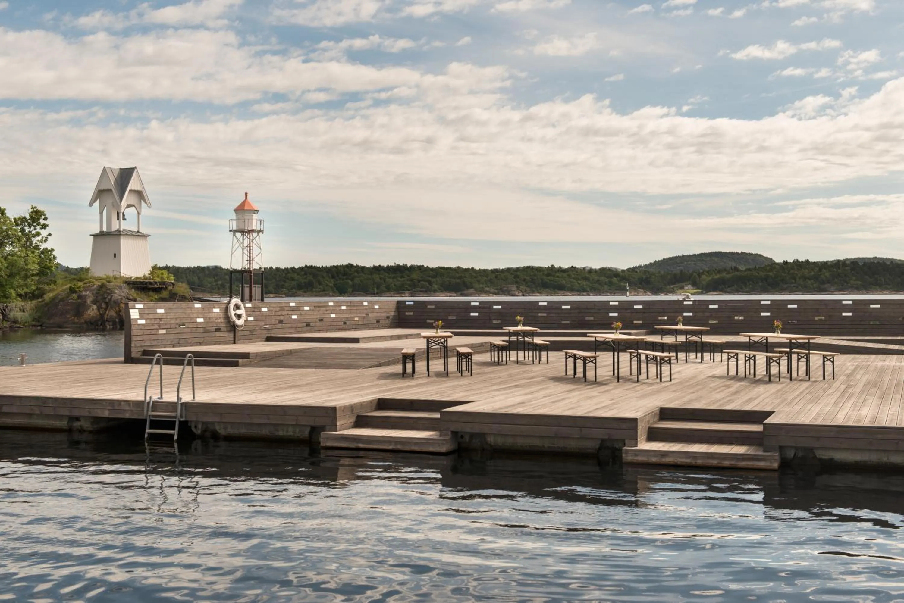 Patio in Quality Hotel Skjærgården