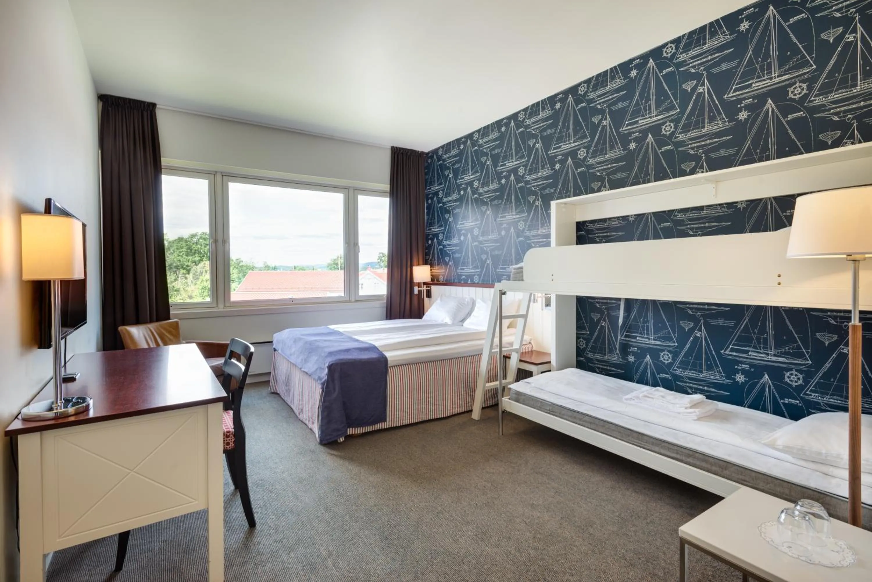 Bed in Quality Hotel Skjærgården