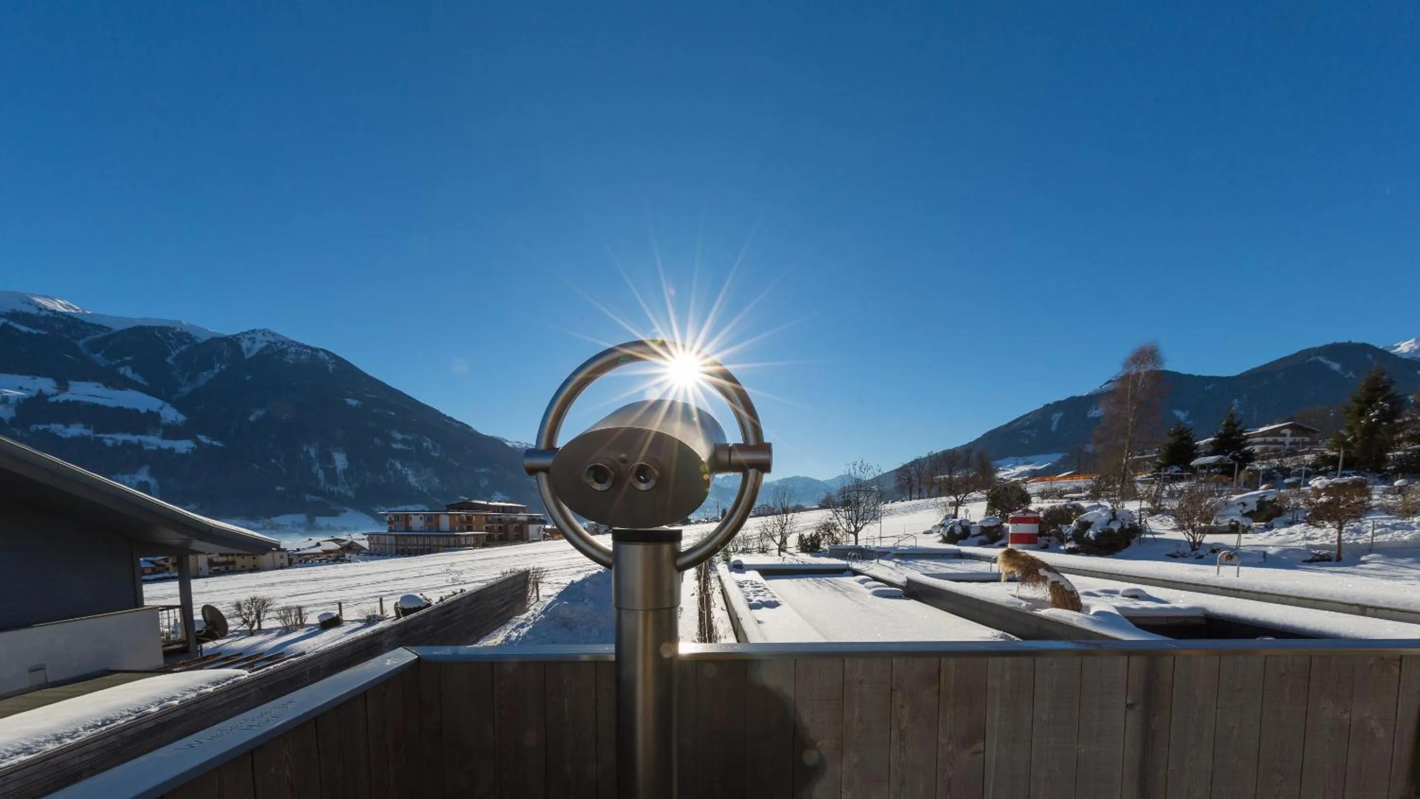 View (from property/room) in Gartenhotel Crystal - 4 Sterne Superior