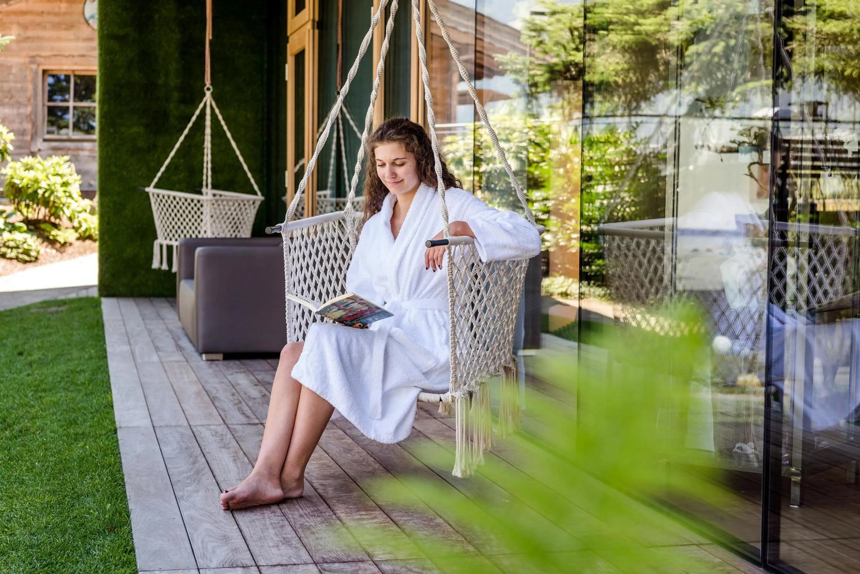 Garden in Gartenhotel Crystal - 4 Sterne Superior