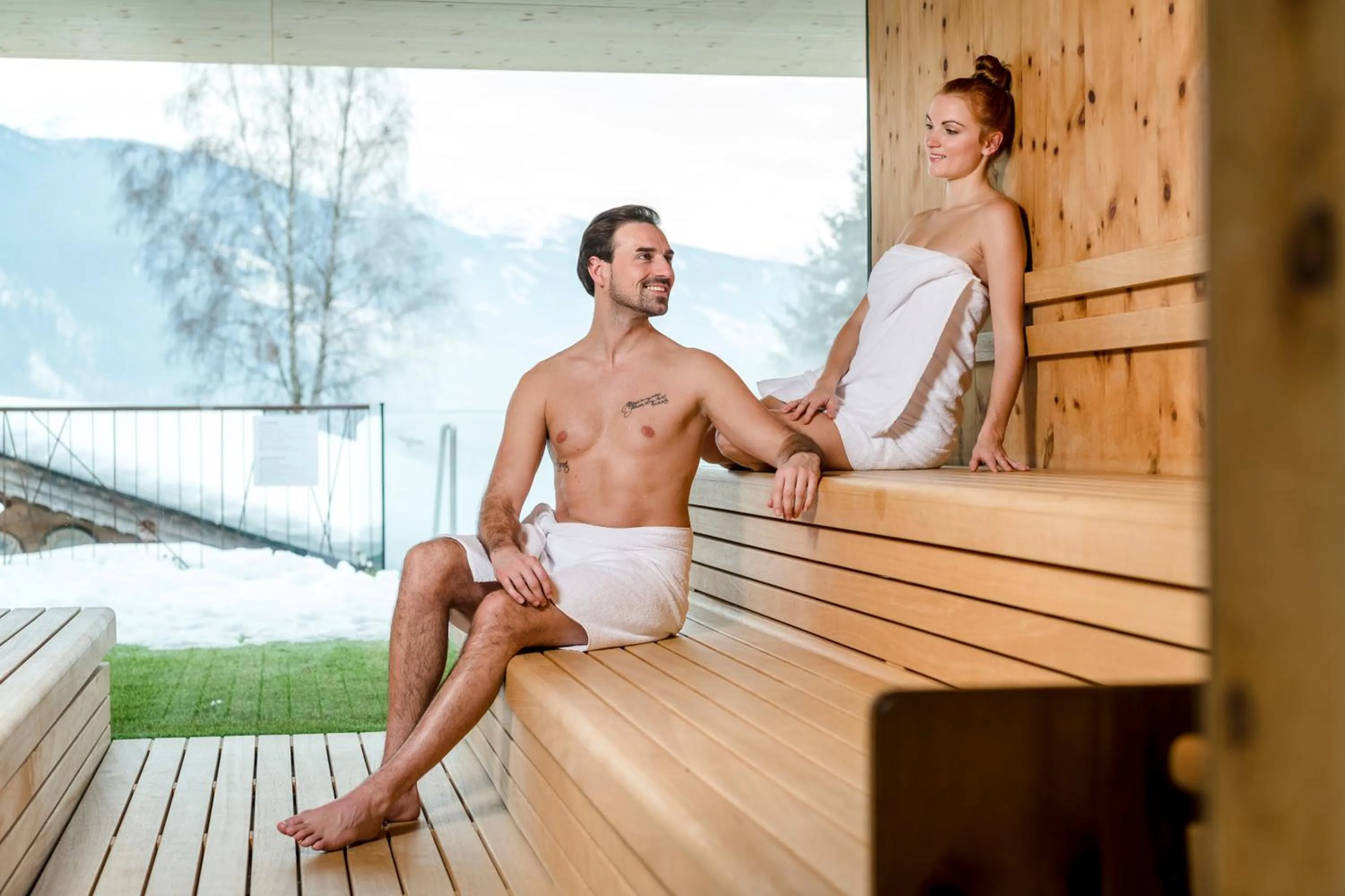 Sauna in Gartenhotel Crystal - 4 Sterne Superior