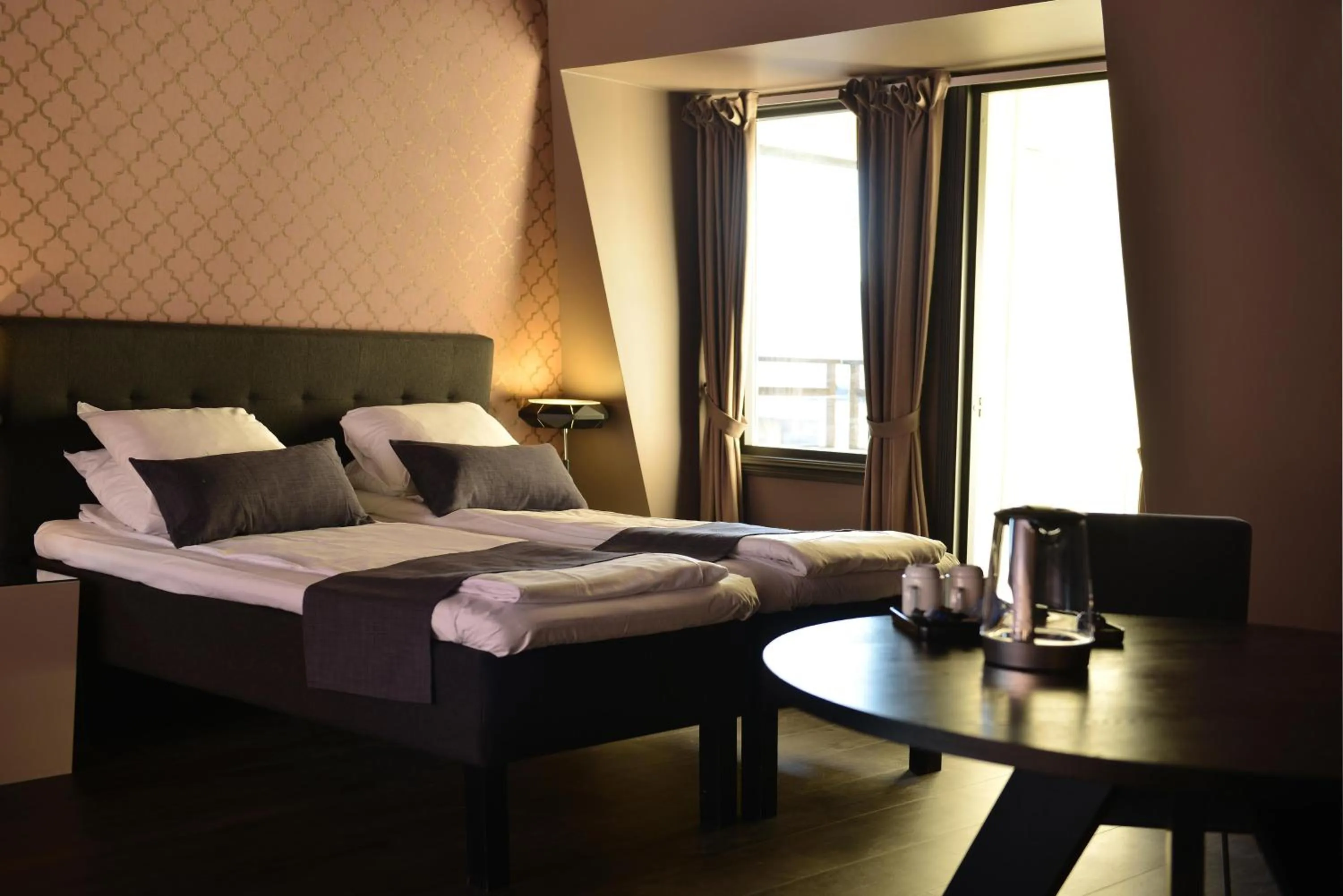 Photo of the whole room, Bed in Scandic Fauske