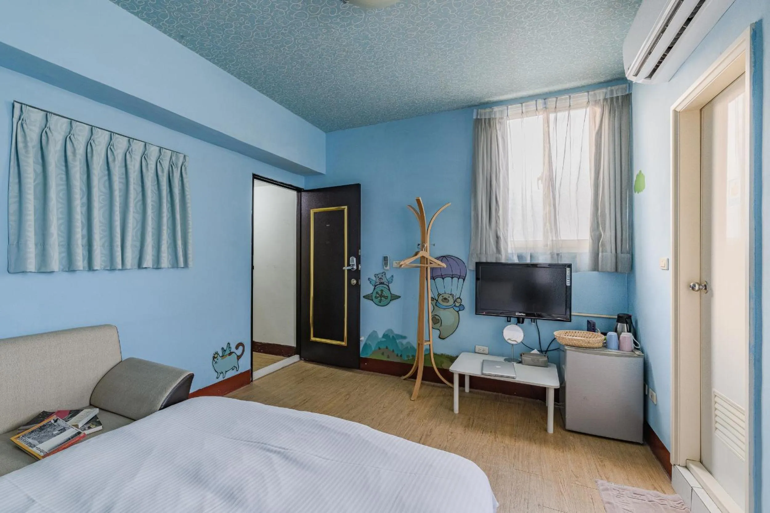 TV and multimedia, Bed in Fengjia Love I Hostel