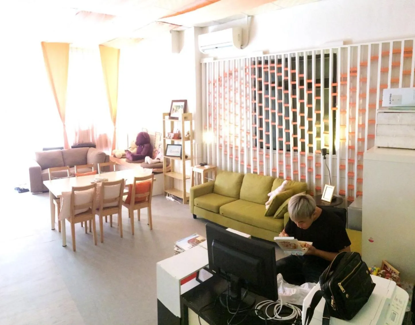 Living room in Fengjia Love I Hostel