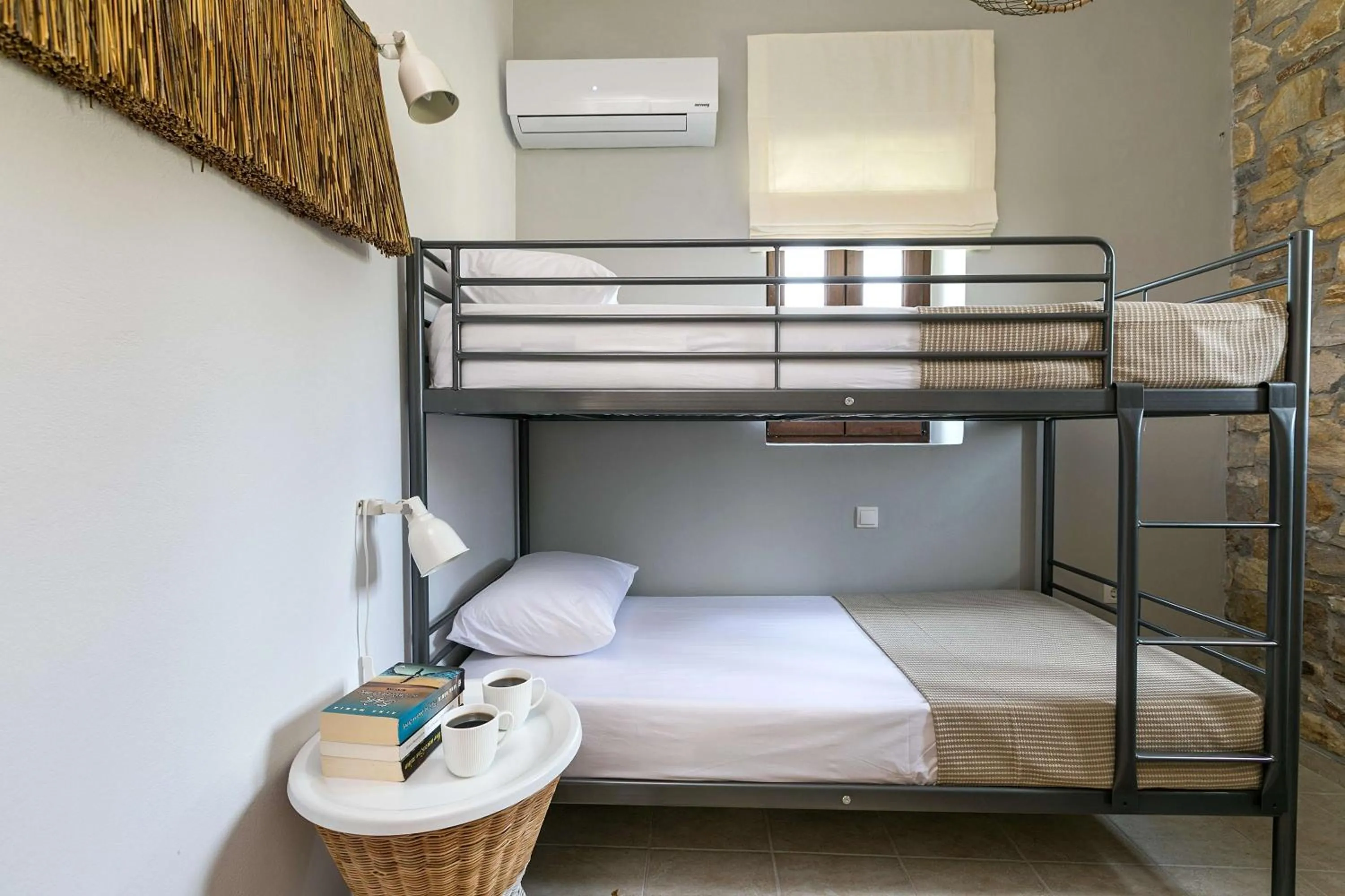 Bedroom, Bed in Syra Suites
