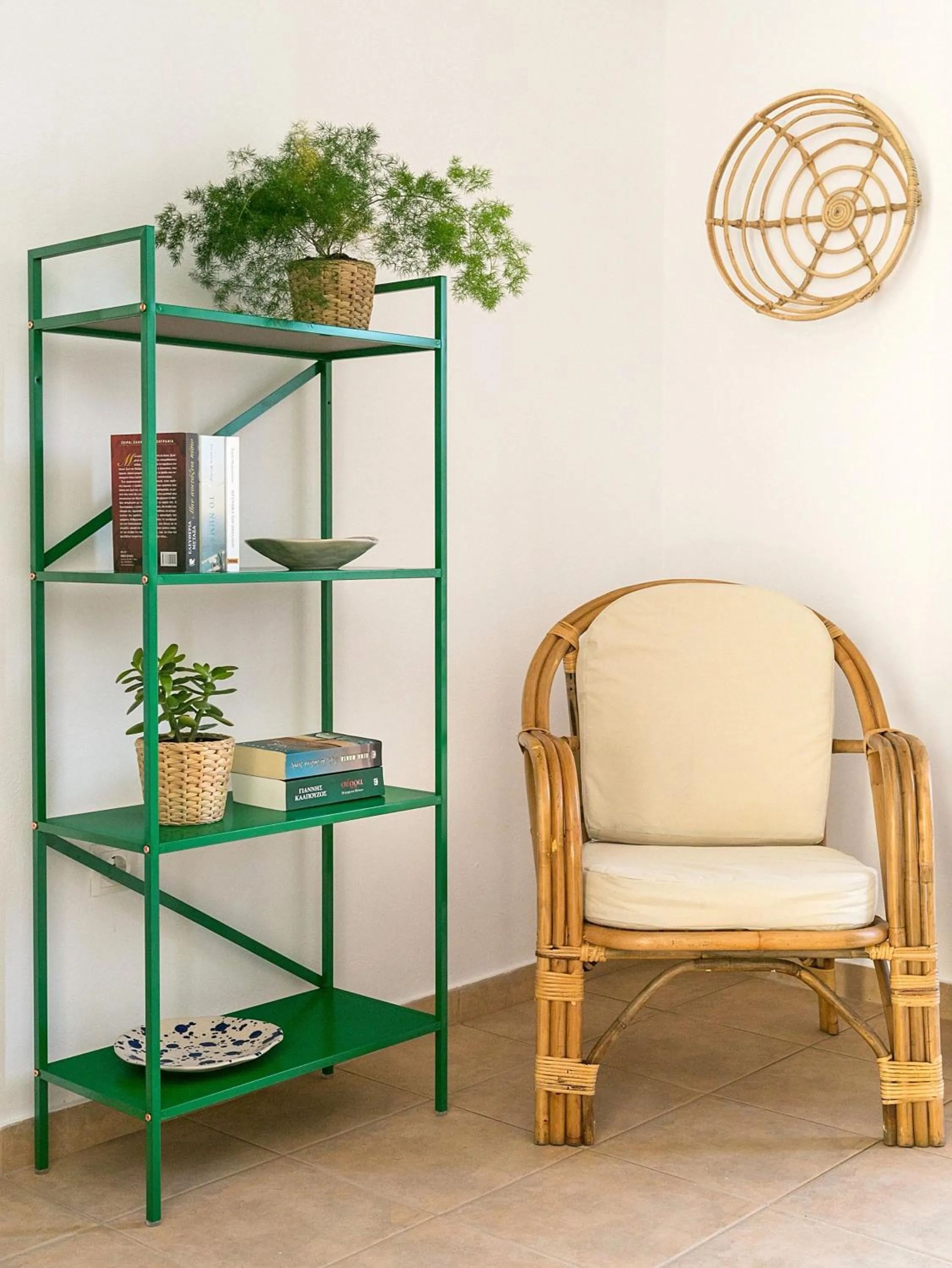 Living room in Syra Suites