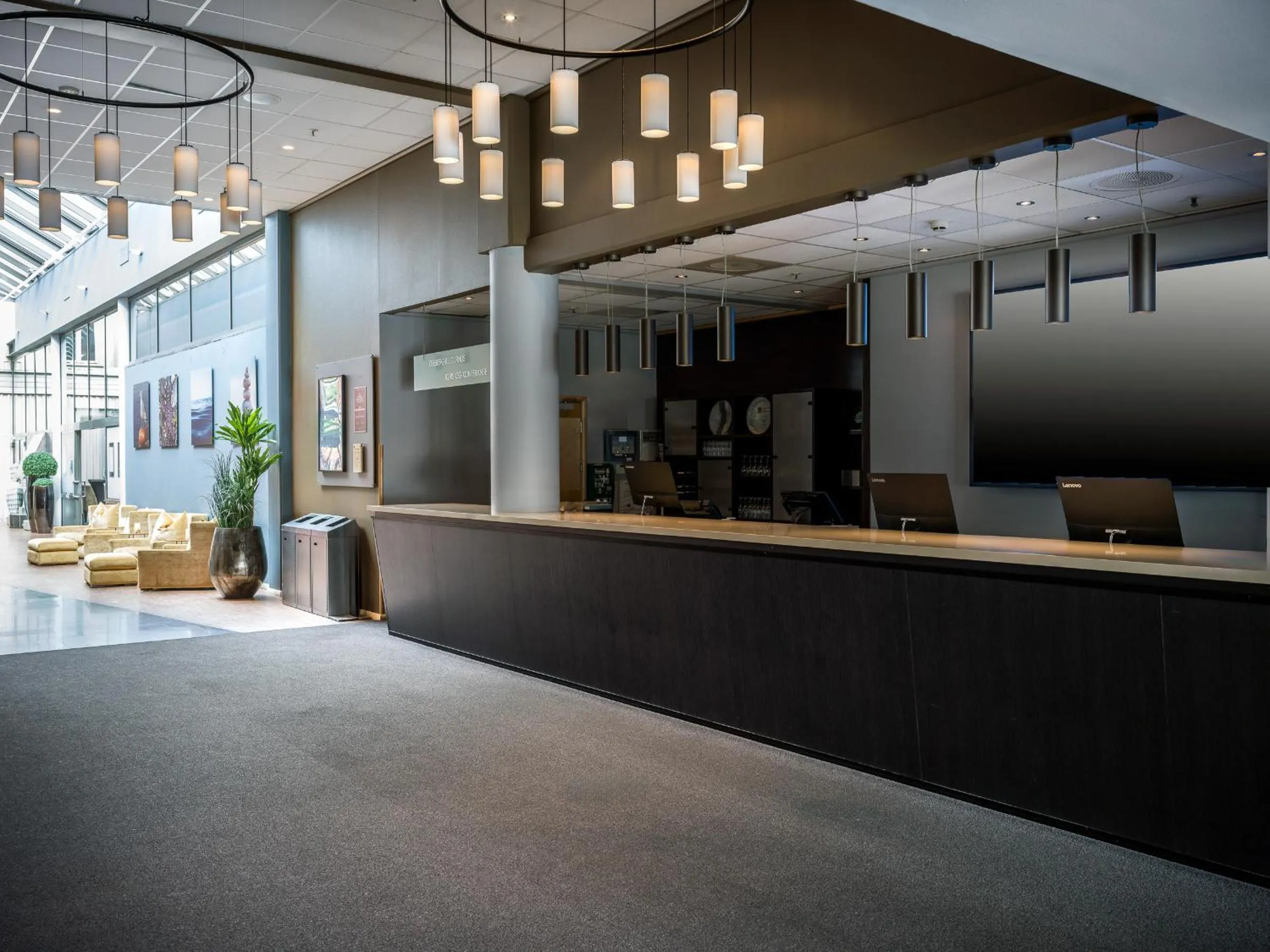 Lobby or reception in Quality Hotel Tønsberg
