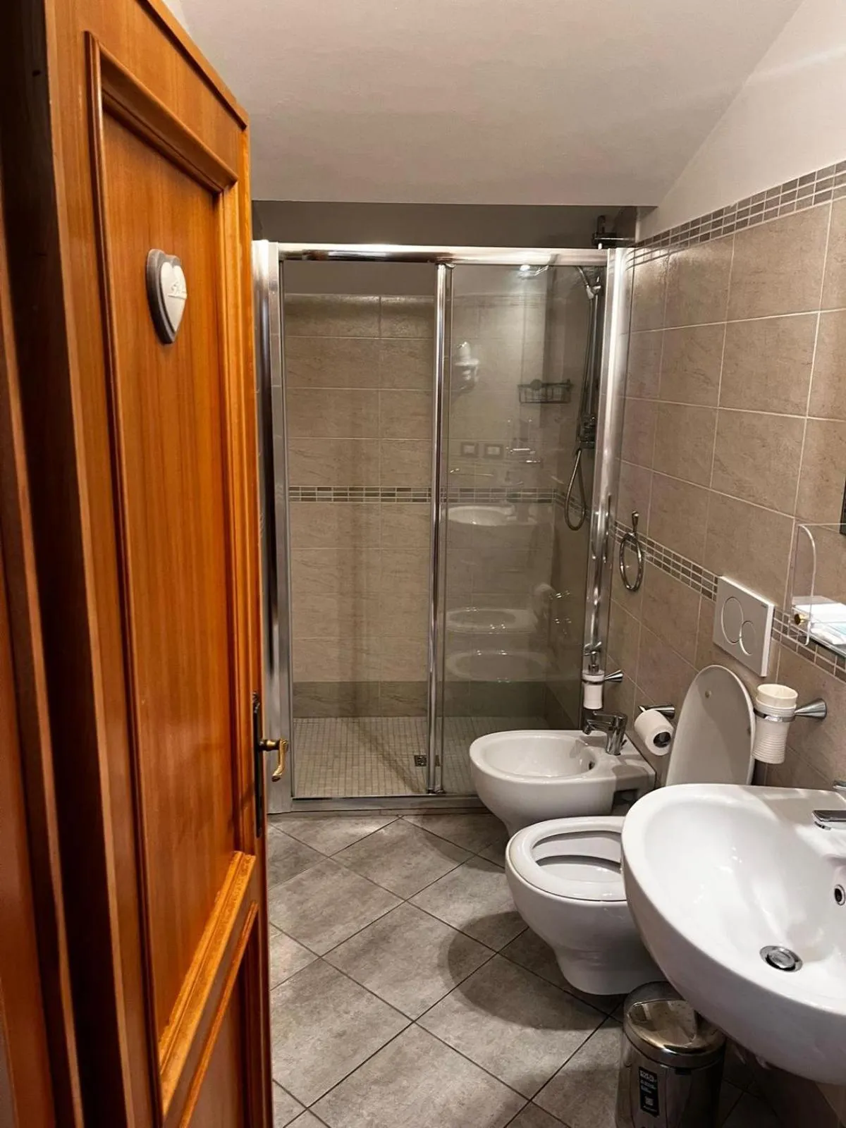 Bathroom in Hotel Lieto Soggiorno