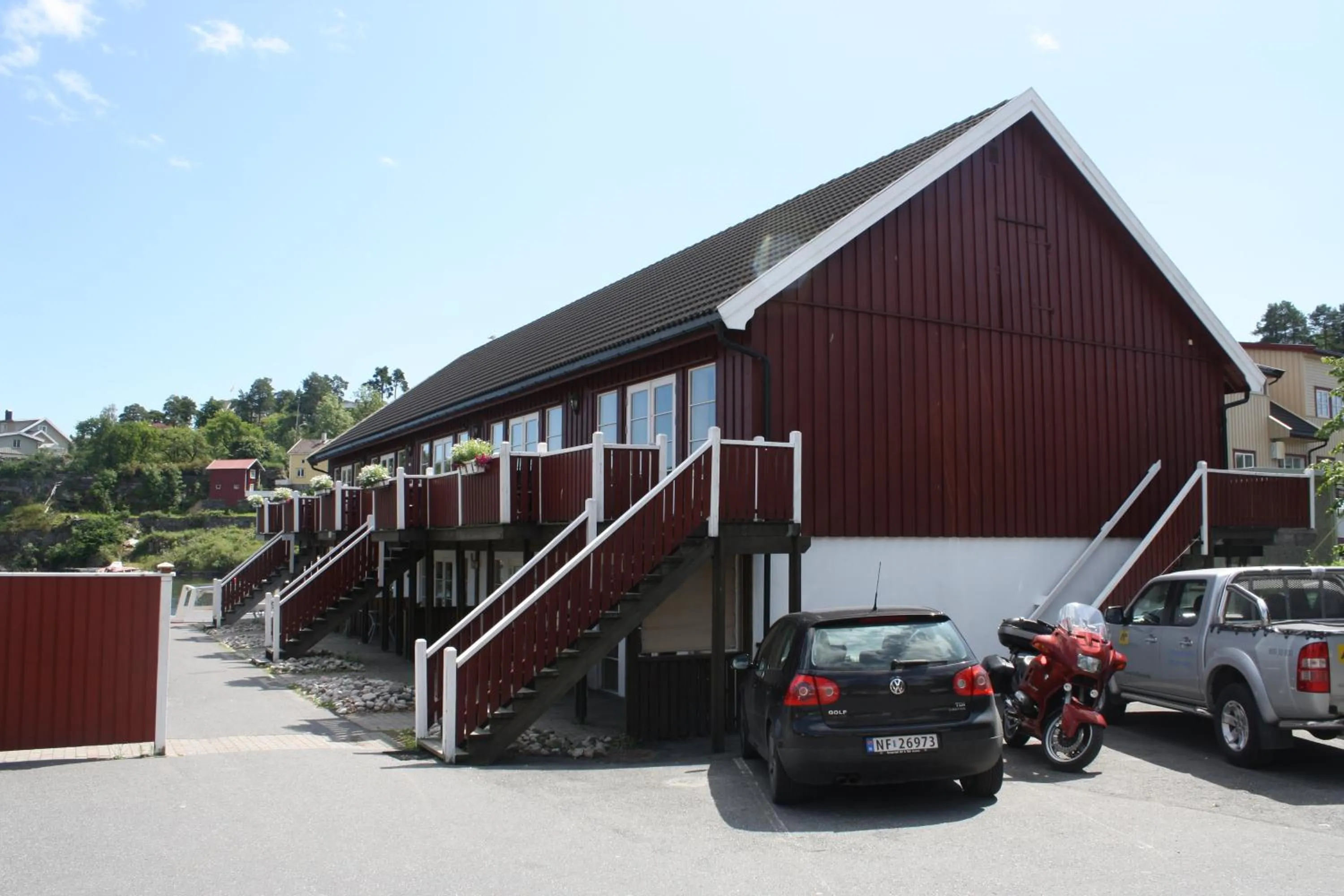 Facade/entrance in Kragerø Sportell & Apartments