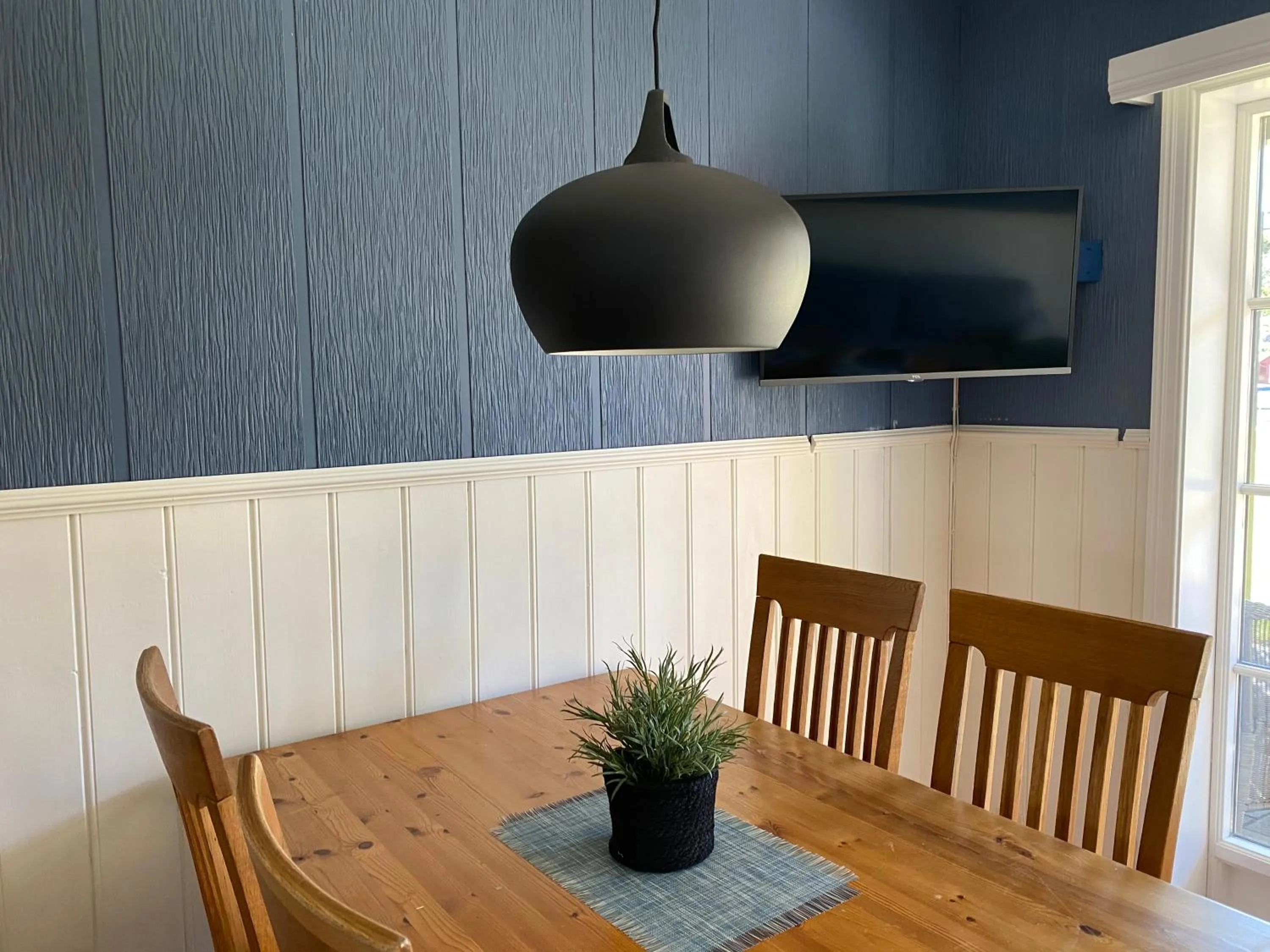 Dining area in Kragerø Sportell & Apartments