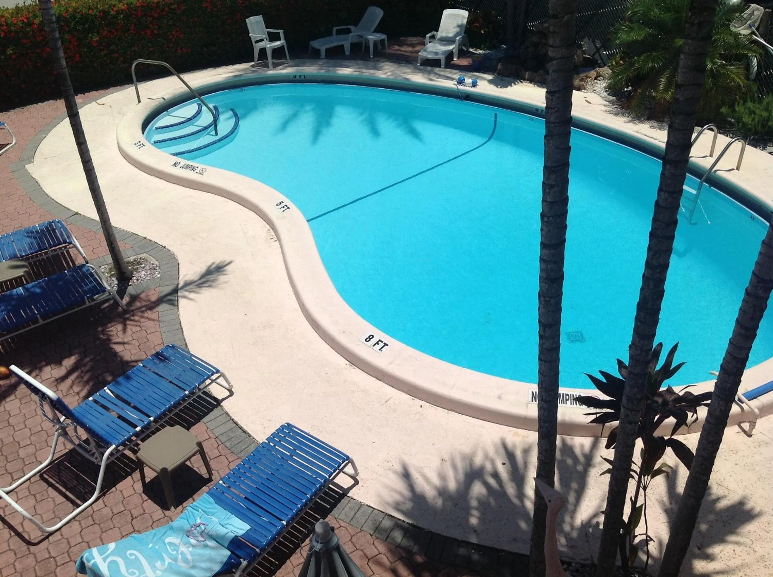 Swimming pool in Birch Patio Motel