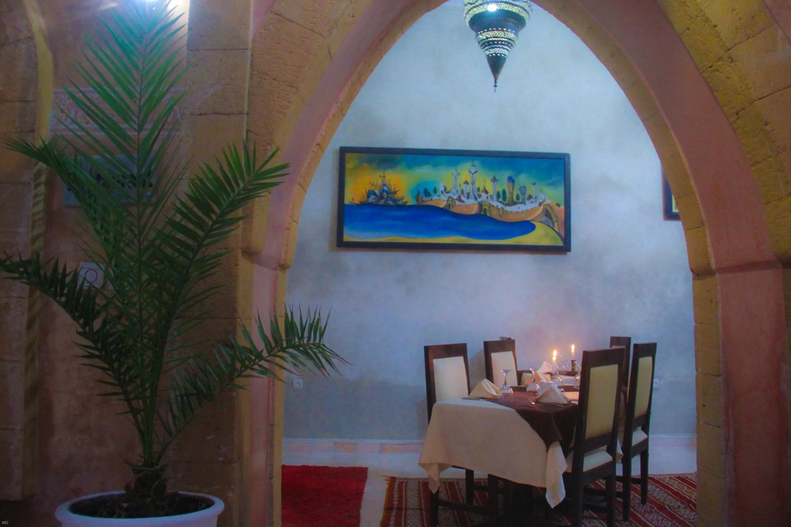 Decorative detail in Palais Des Remparts