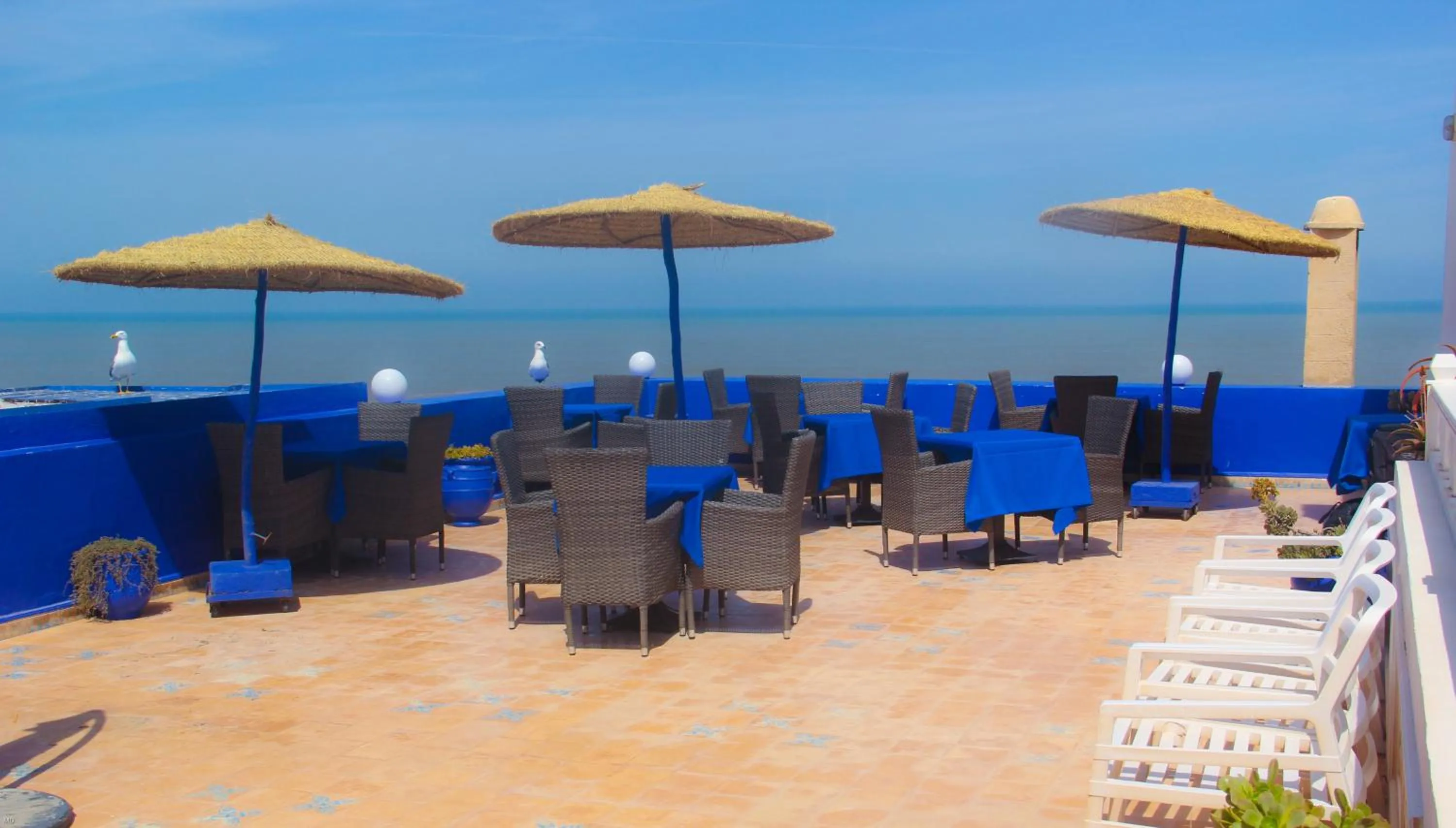 Seating area in Palais Des Remparts