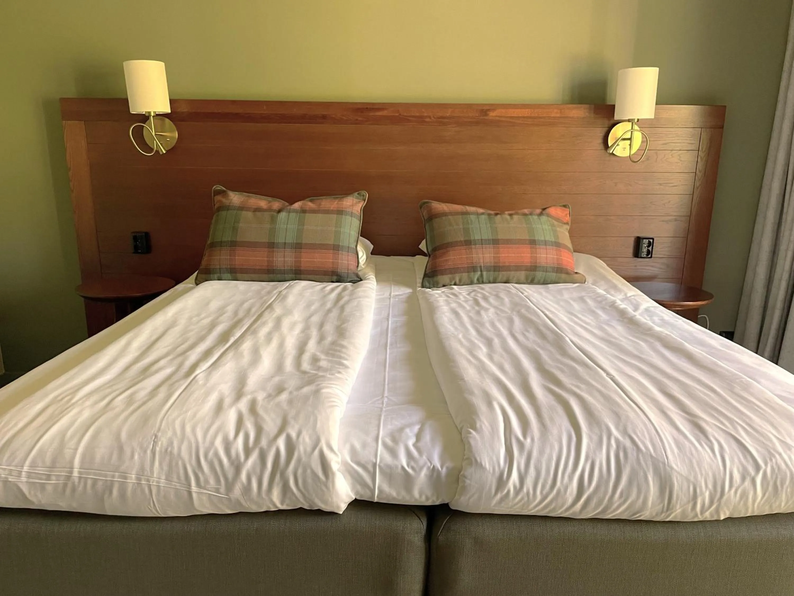 Bed in Hotell Gyllene Hornet