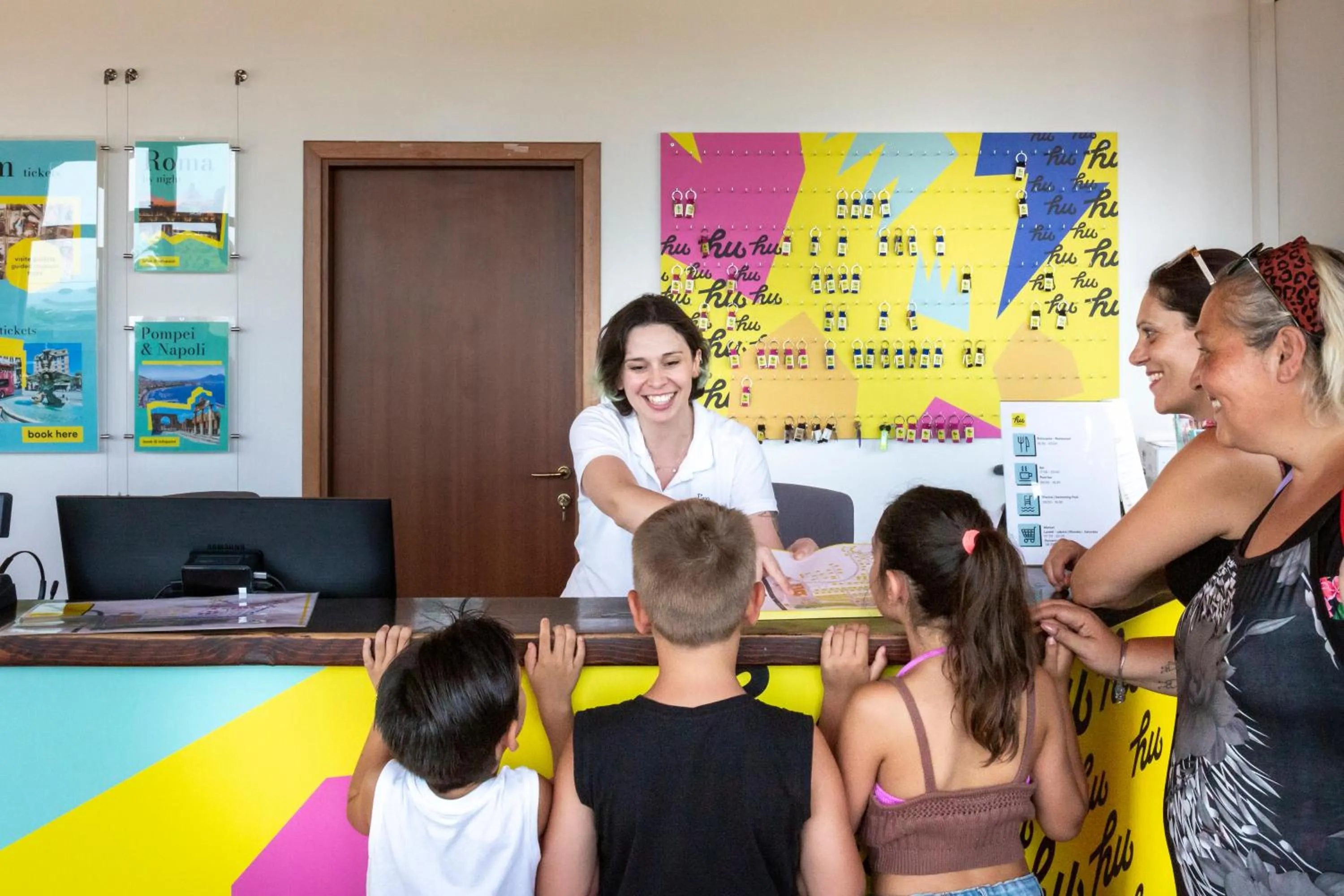 Lobby or reception in hu I Pini village