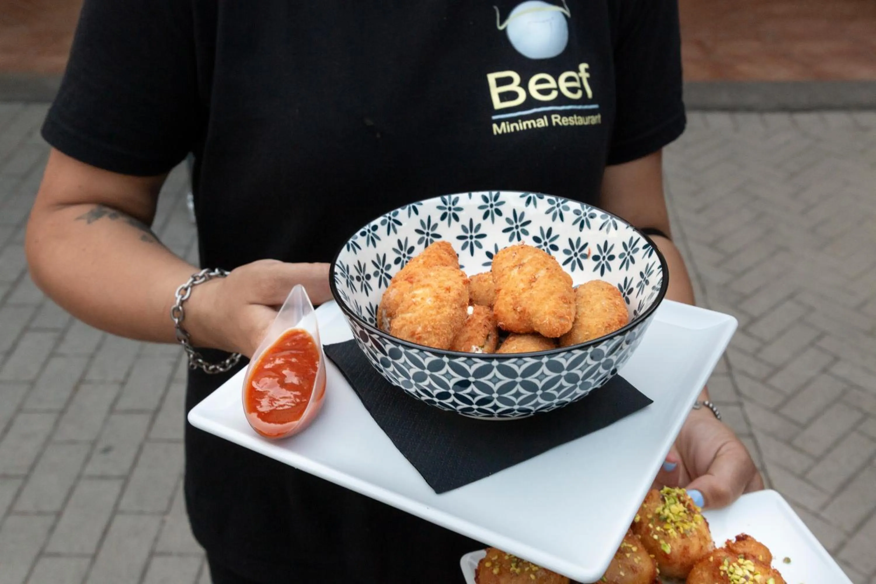 Food close-up in hu I Pini village
