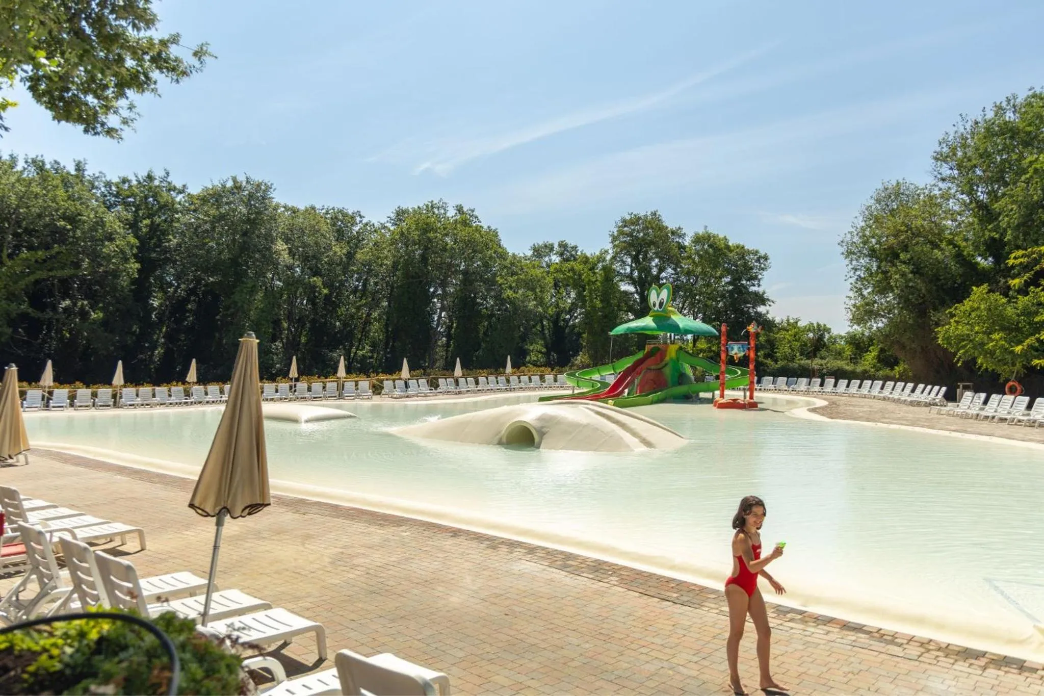 Aqua park in hu I Pini village