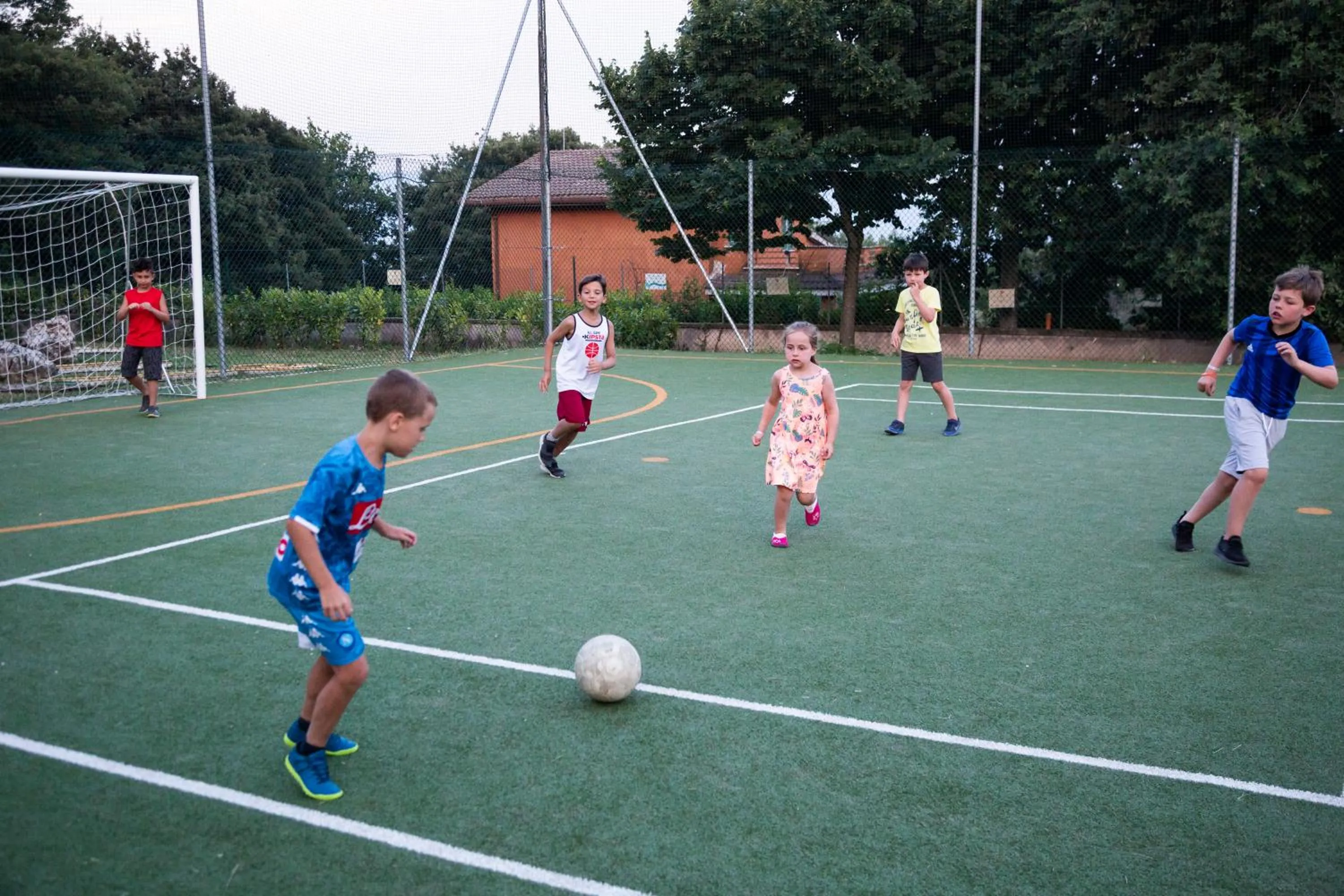 Sports in hu I Pini village