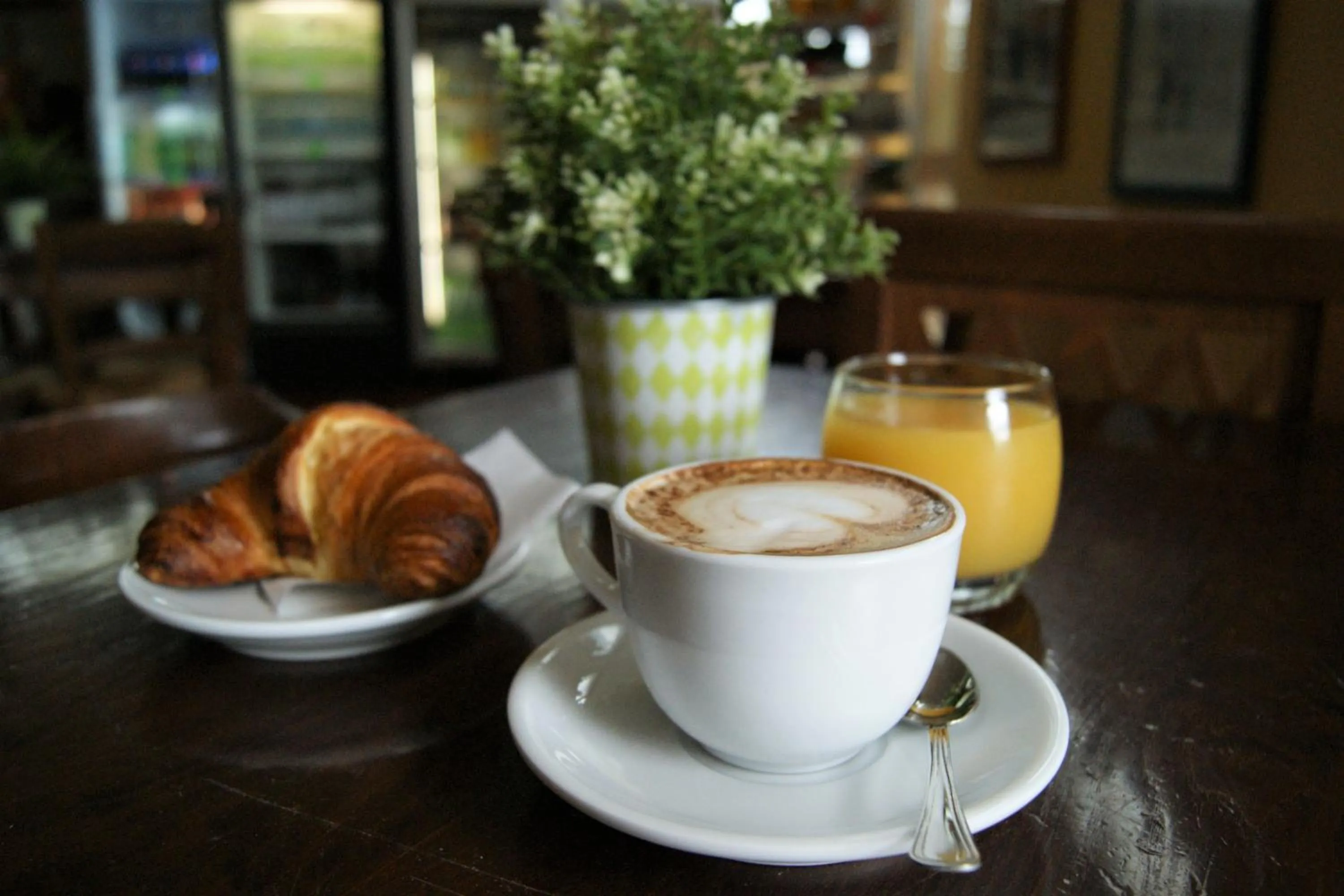 Breakfast in hu I Pini village