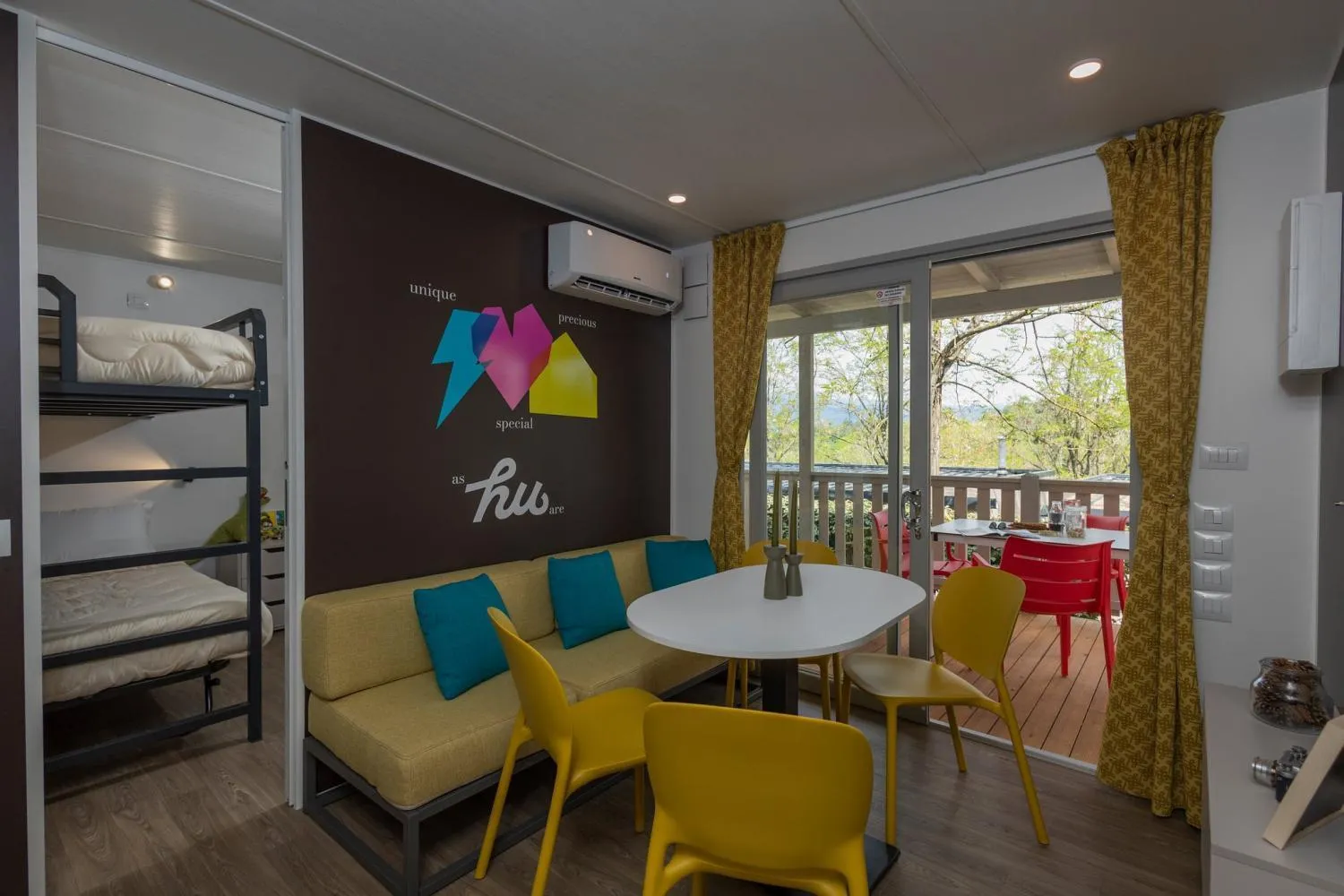 Living room in hu I Pini village