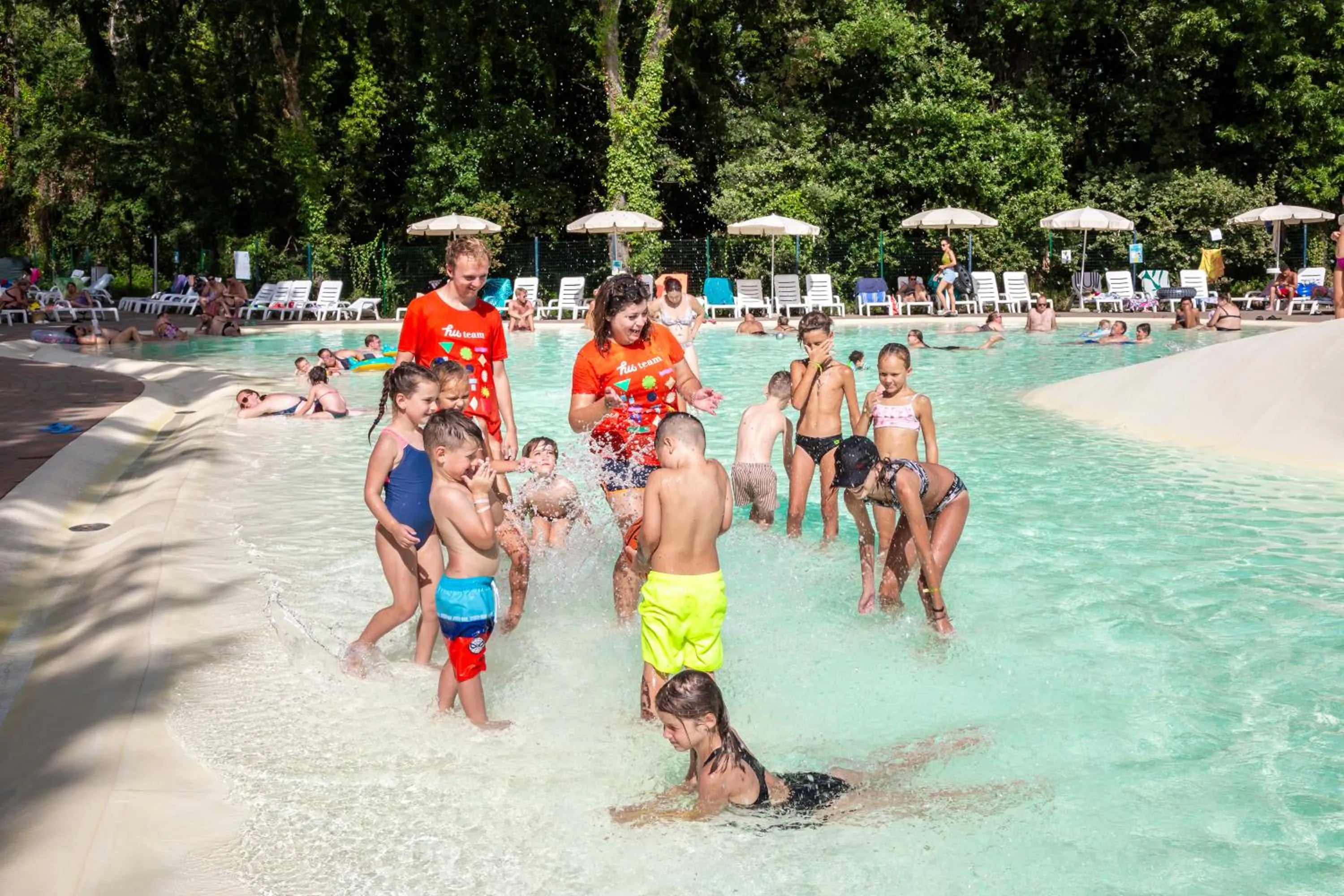 Kids's club in hu I Pini village