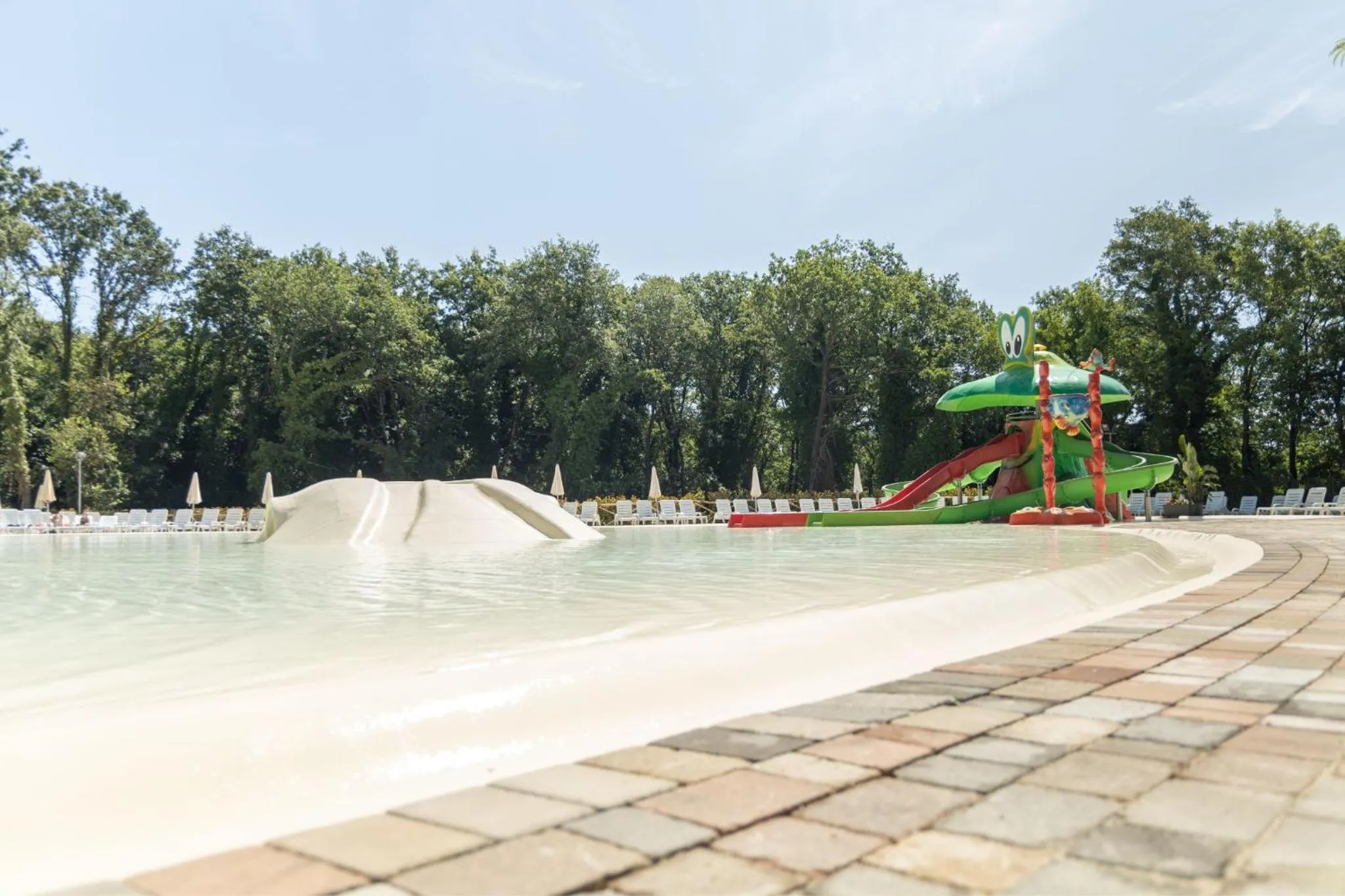 Aqua park in hu I Pini village