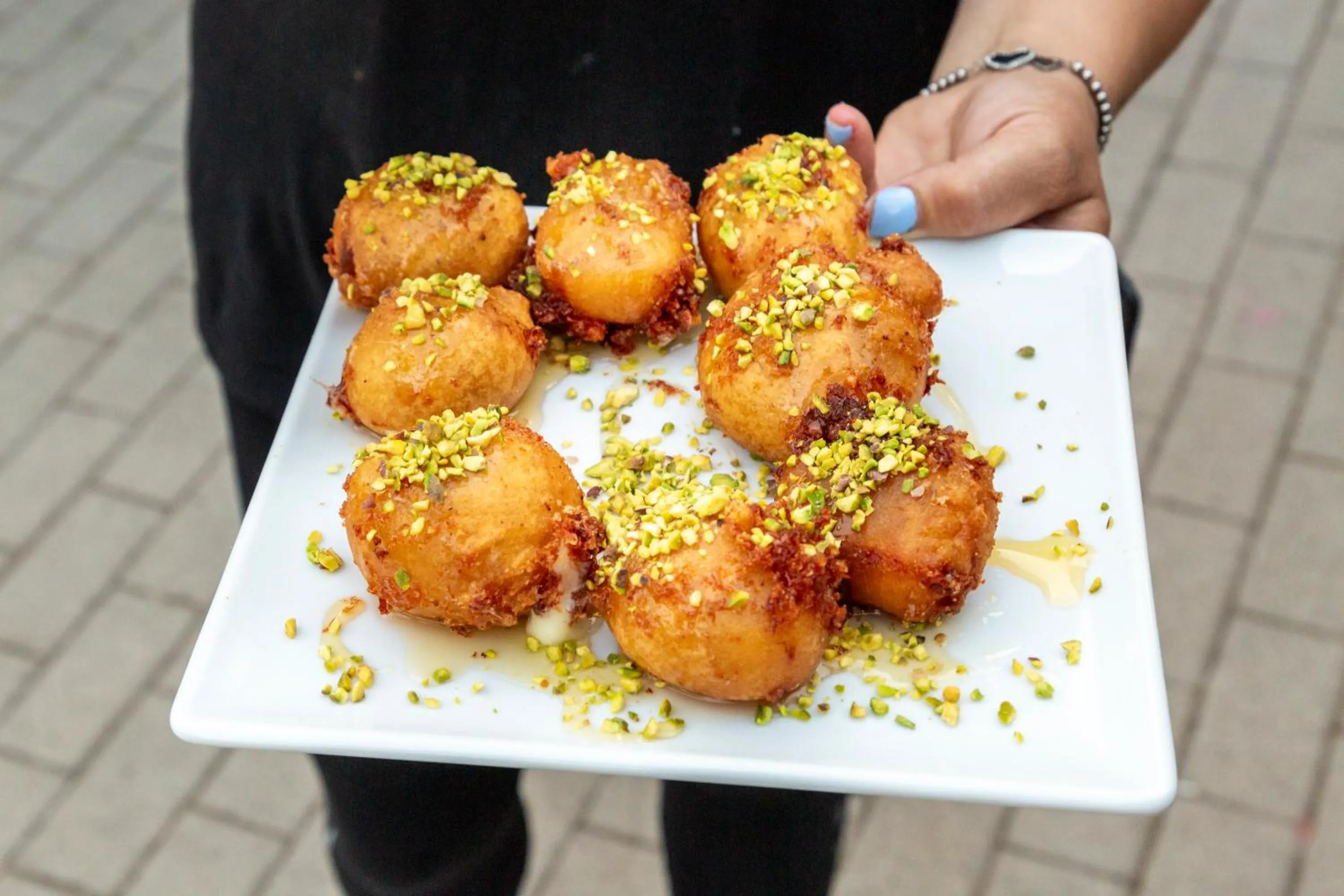Food close-up in hu I Pini village