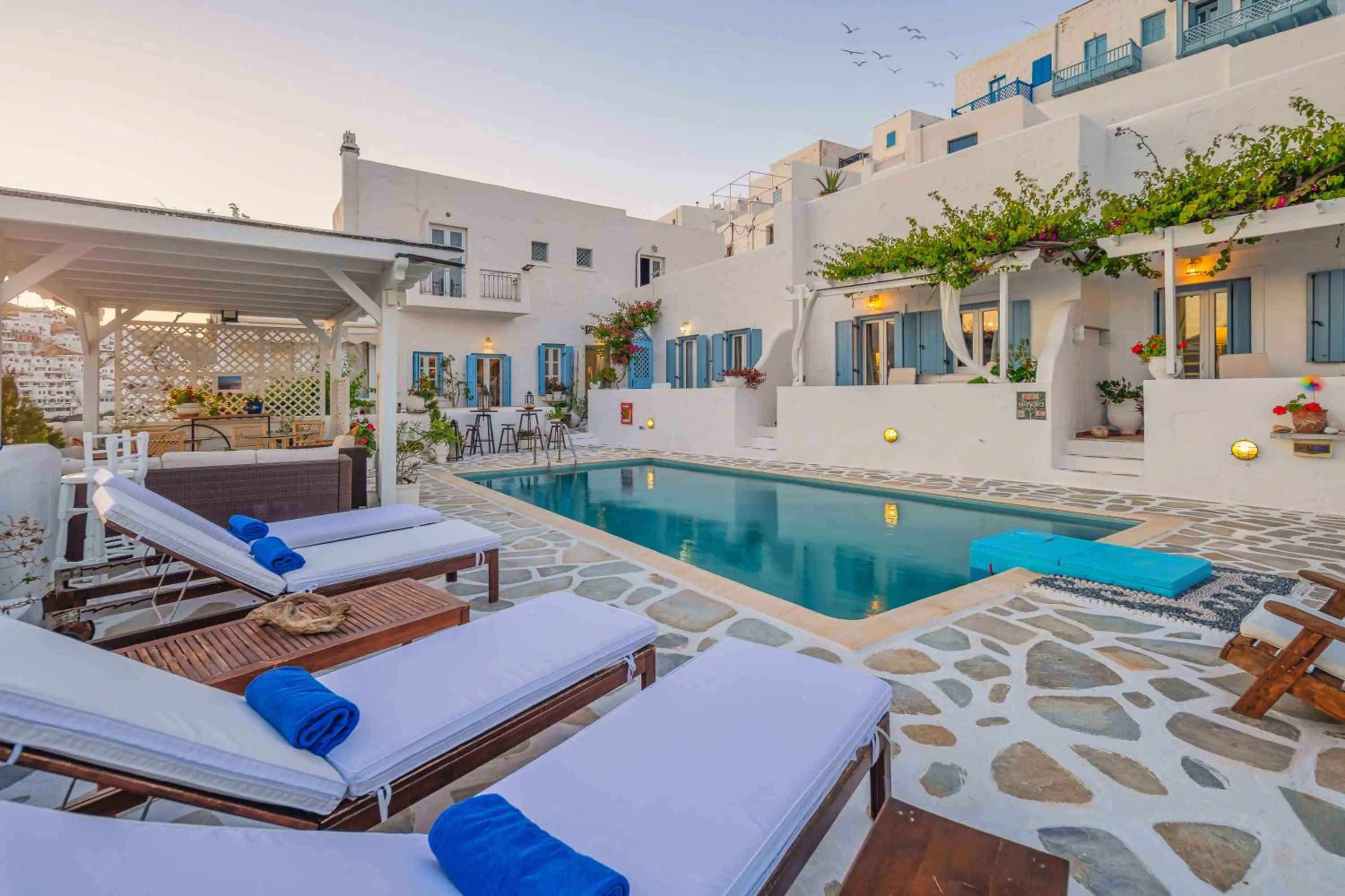 Patio in Studios Kilindra