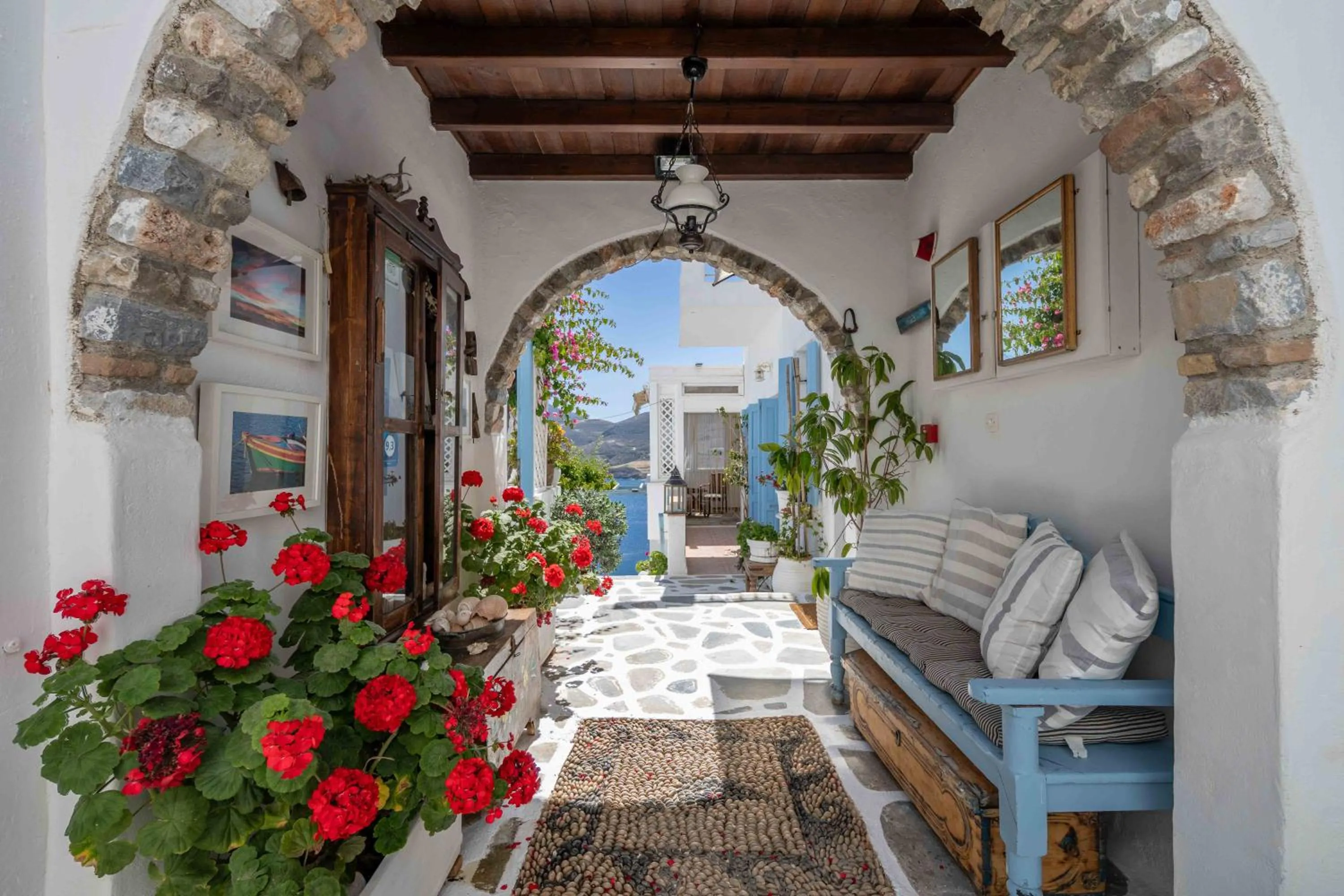 Patio in Studios Kilindra