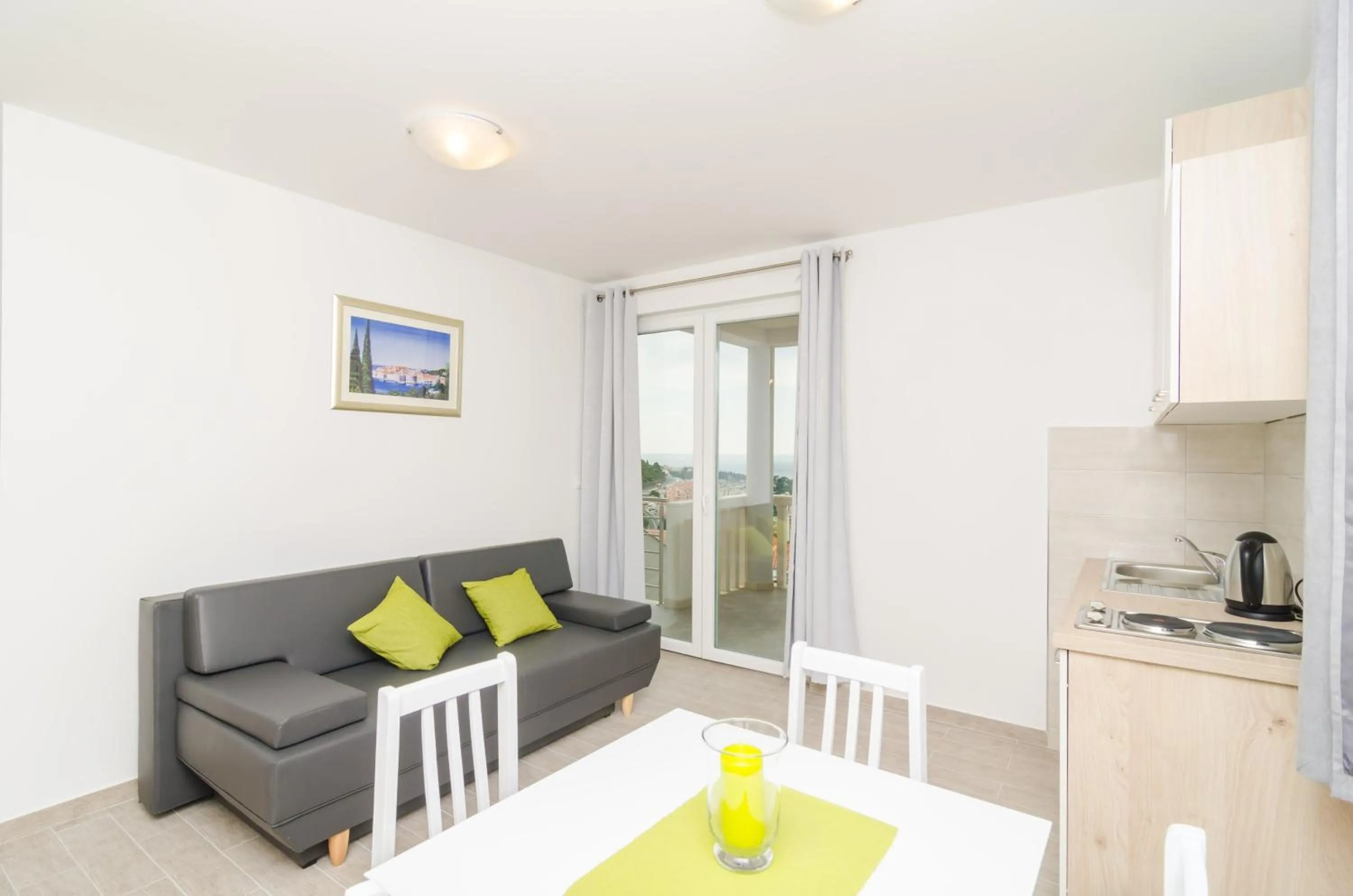 Seating area in Apartments Villa Dadić