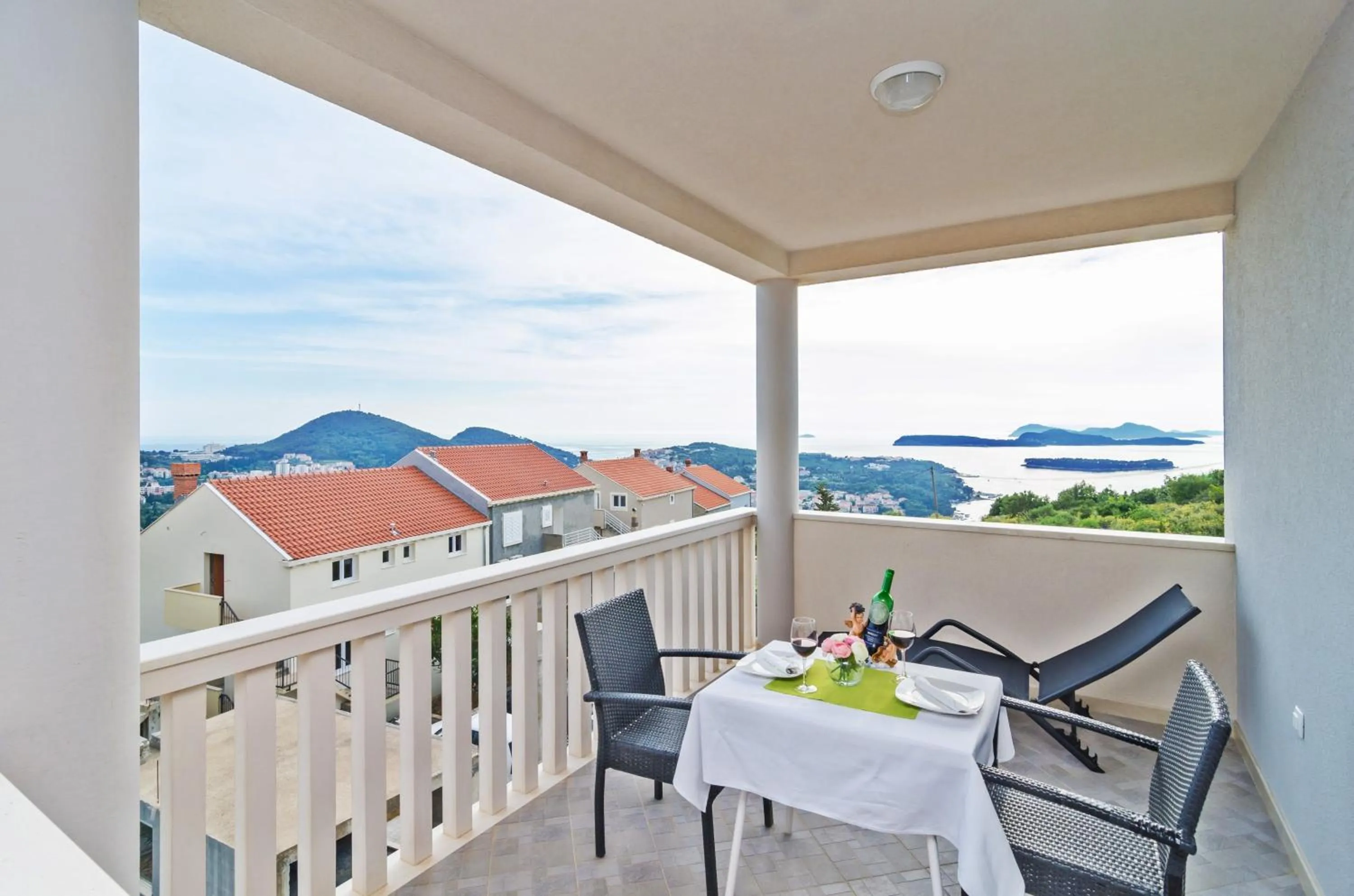 Balcony/Terrace in Apartments Villa Dadić