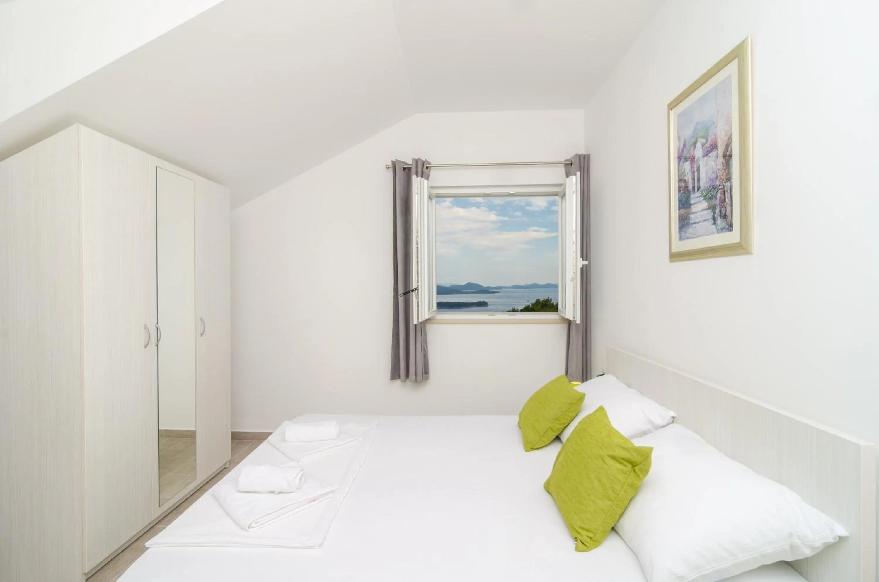 Bedroom, Bed in Apartments Villa Dadić