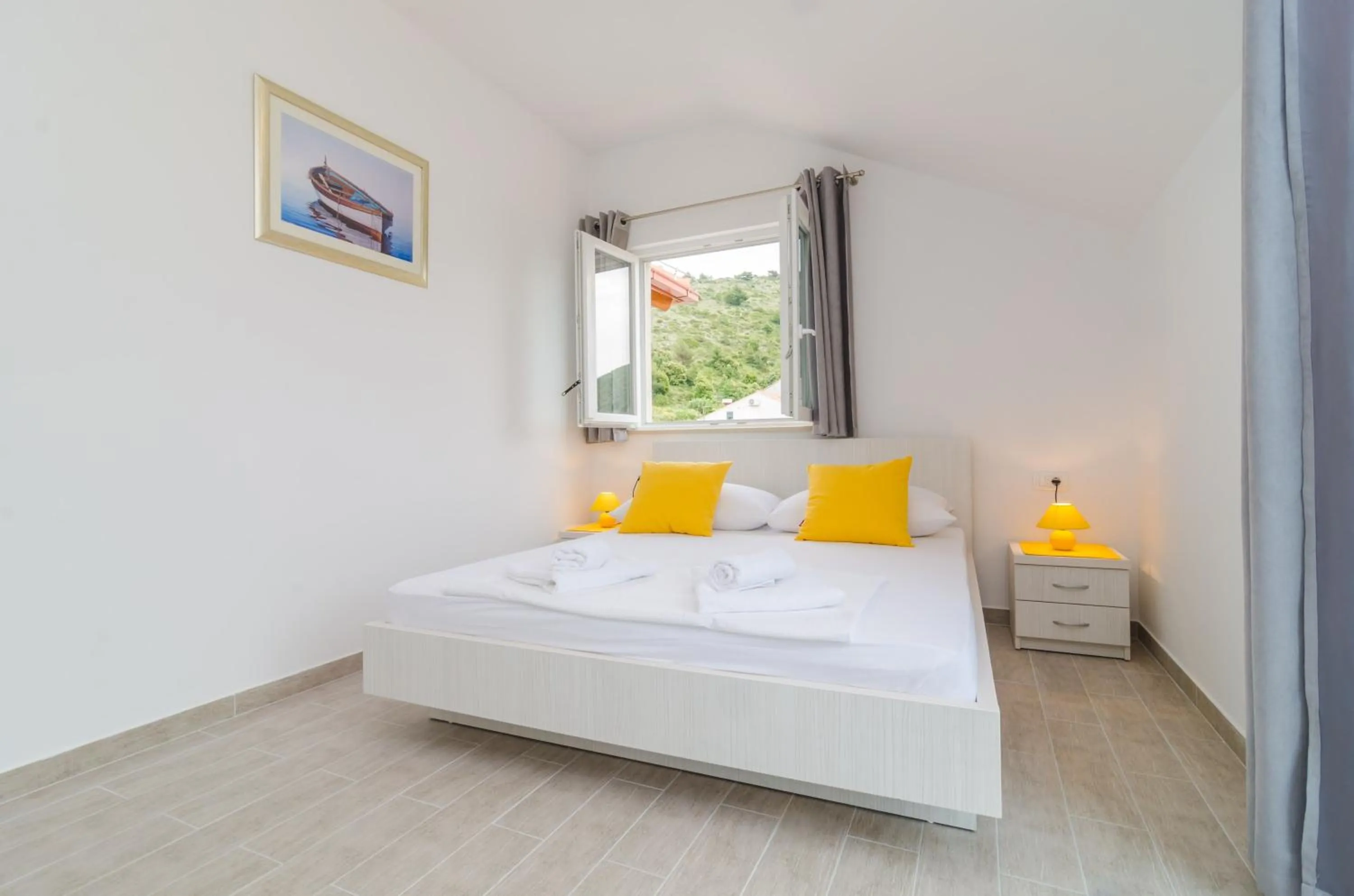 Bedroom, Bed in Apartments Villa Dadić