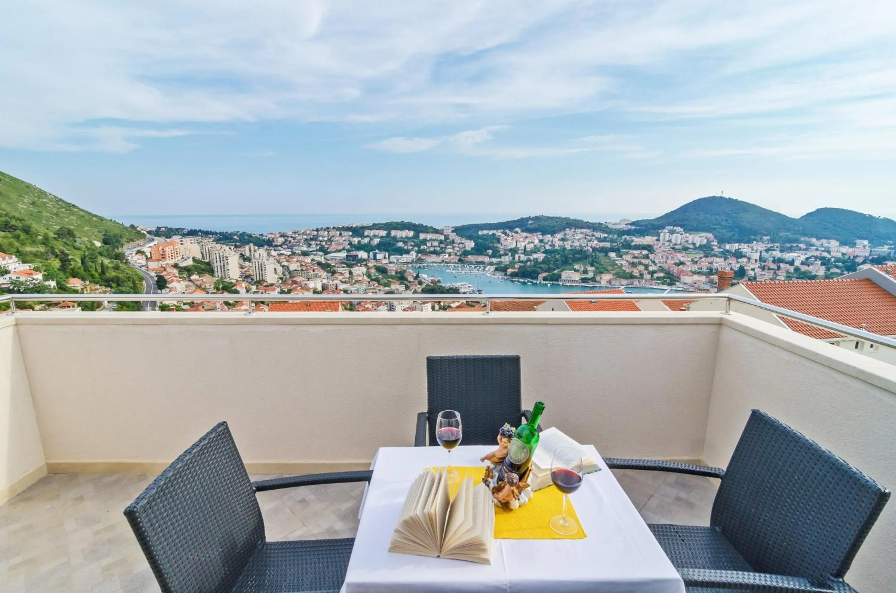 Balcony/Terrace in Apartments Villa Dadić