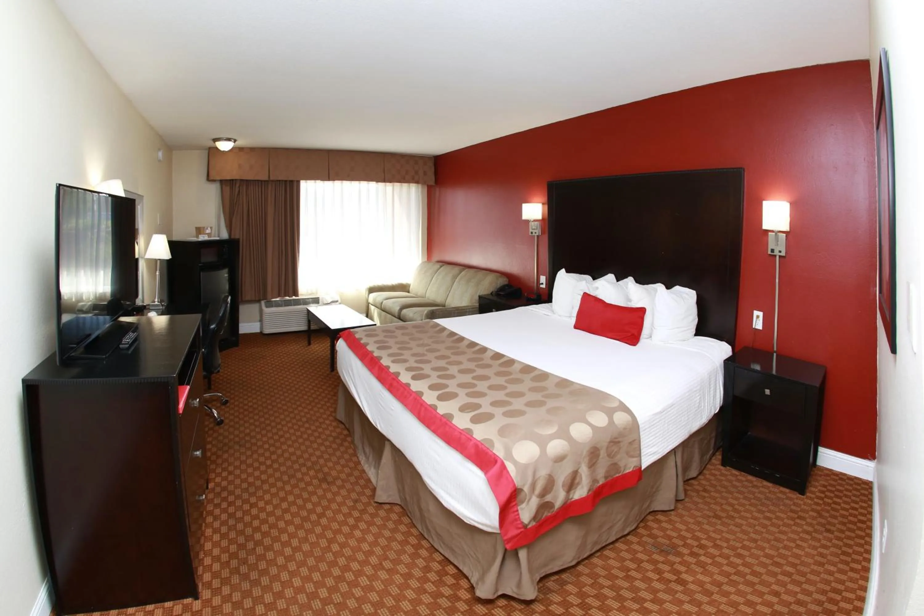Bed in Ramada by Wyndham Fresno North